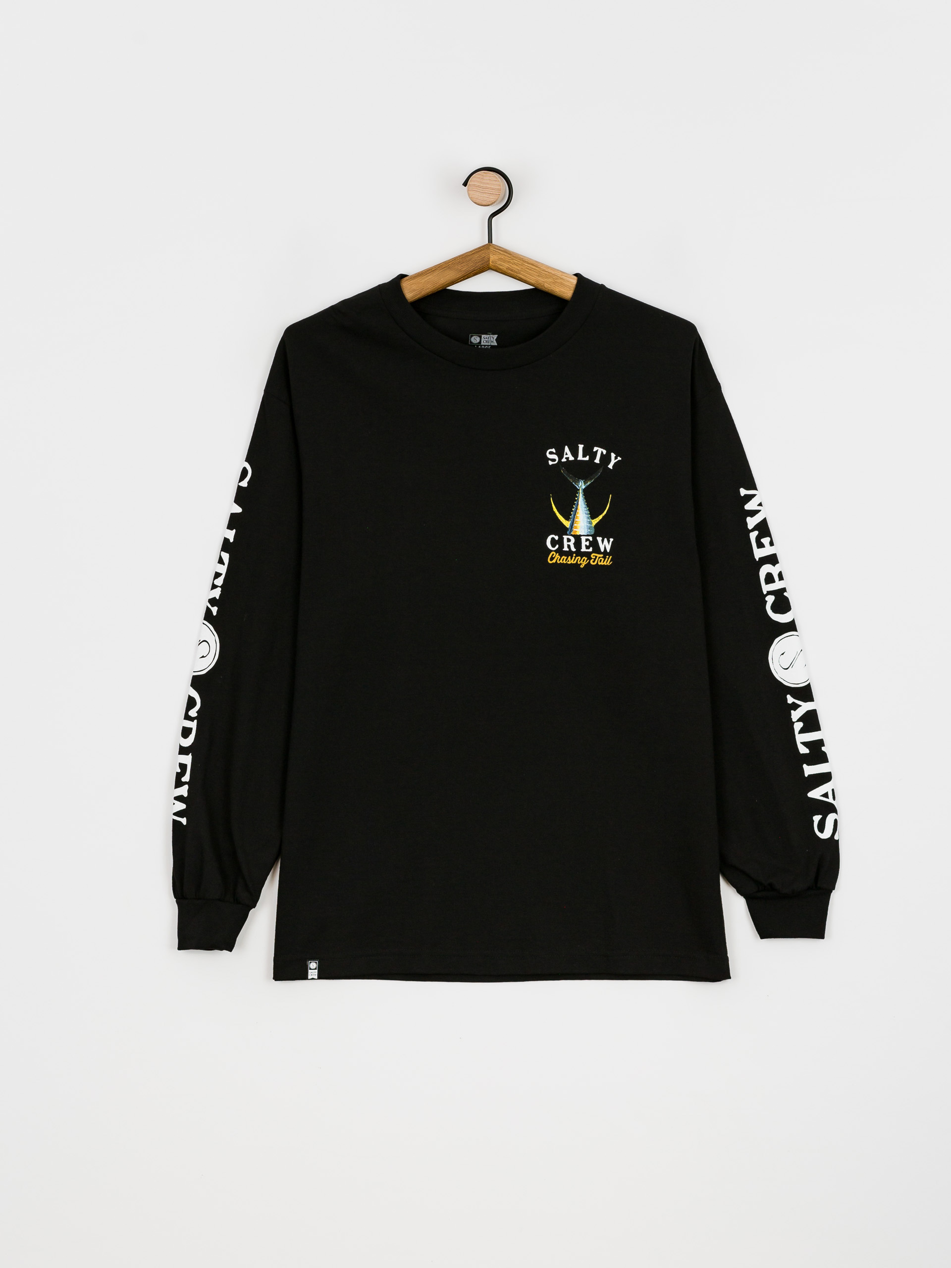 Longsleeve Salty Crew Tailed (black)