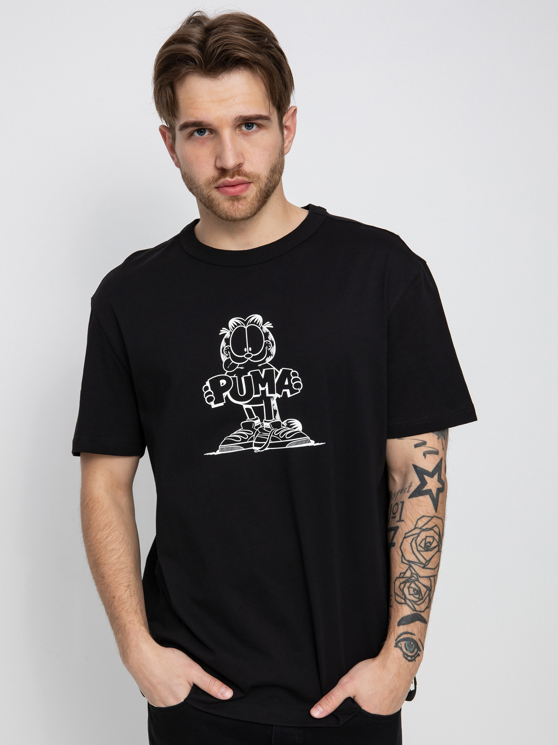 Tricou Puma X Garfield Graphic (puma black)