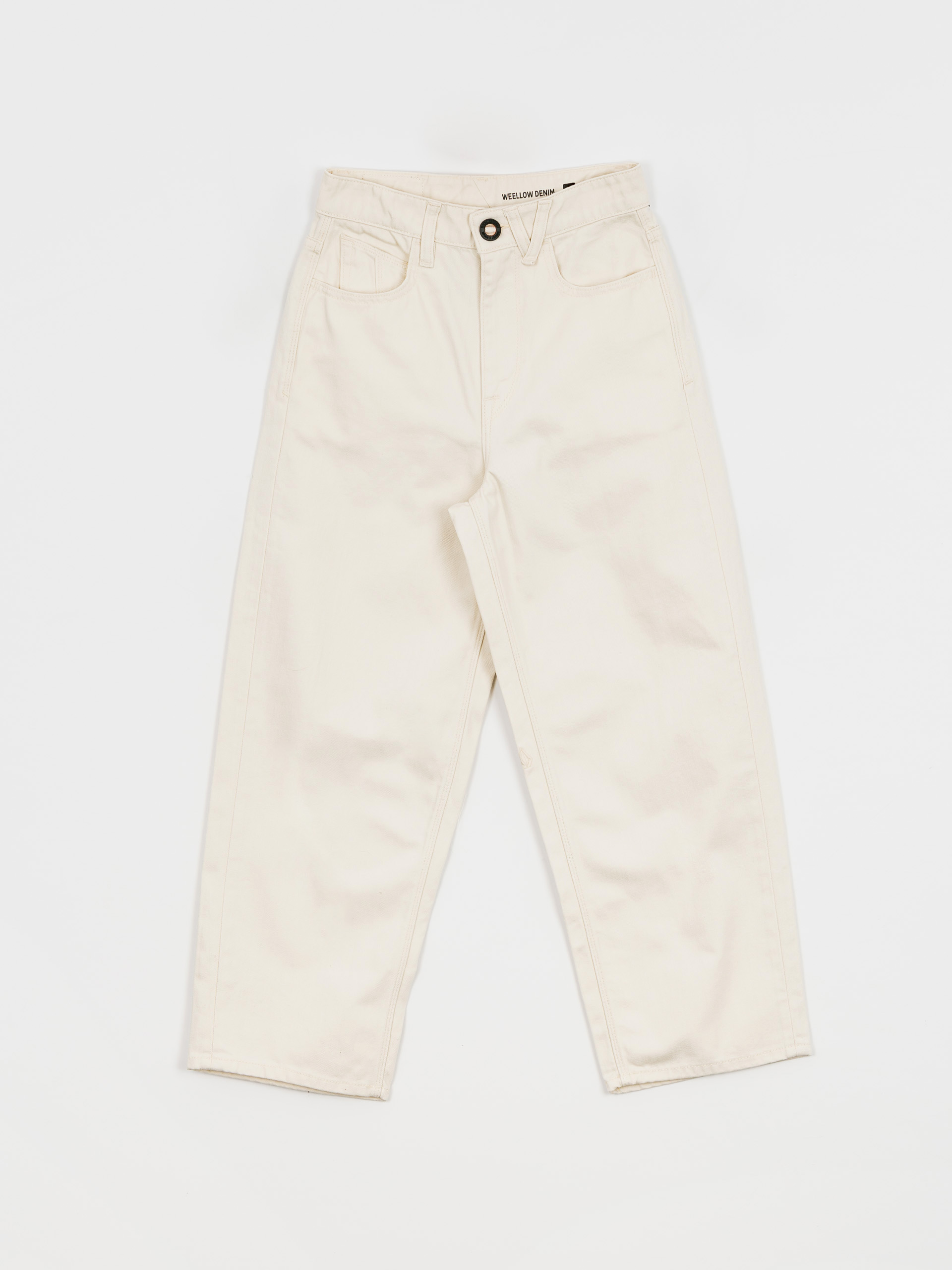 Pantaloni Volcom Weellow Denim Wmn (cloud)