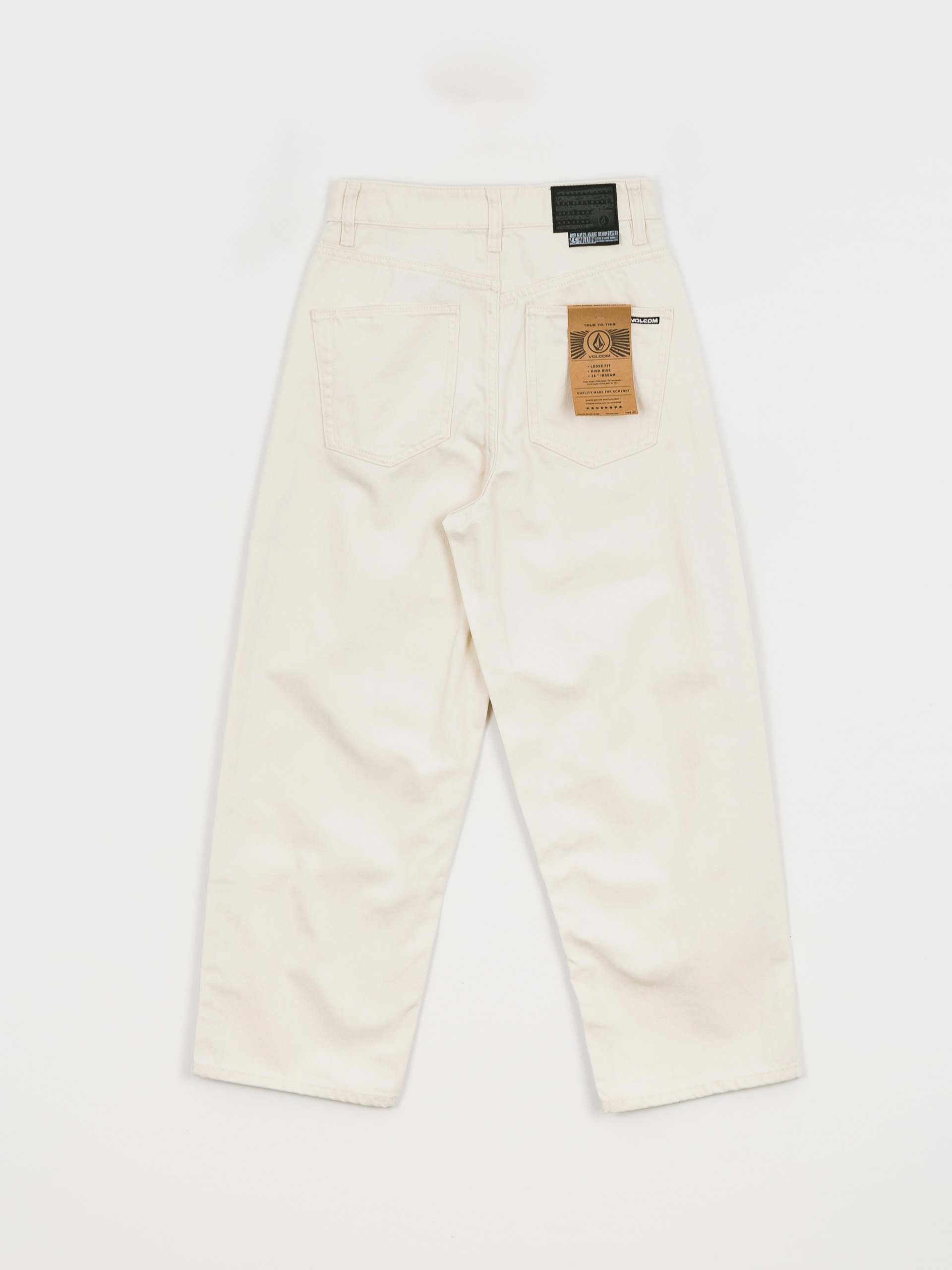 Pantaloni Volcom Weellow Denim Wmn (cloud)