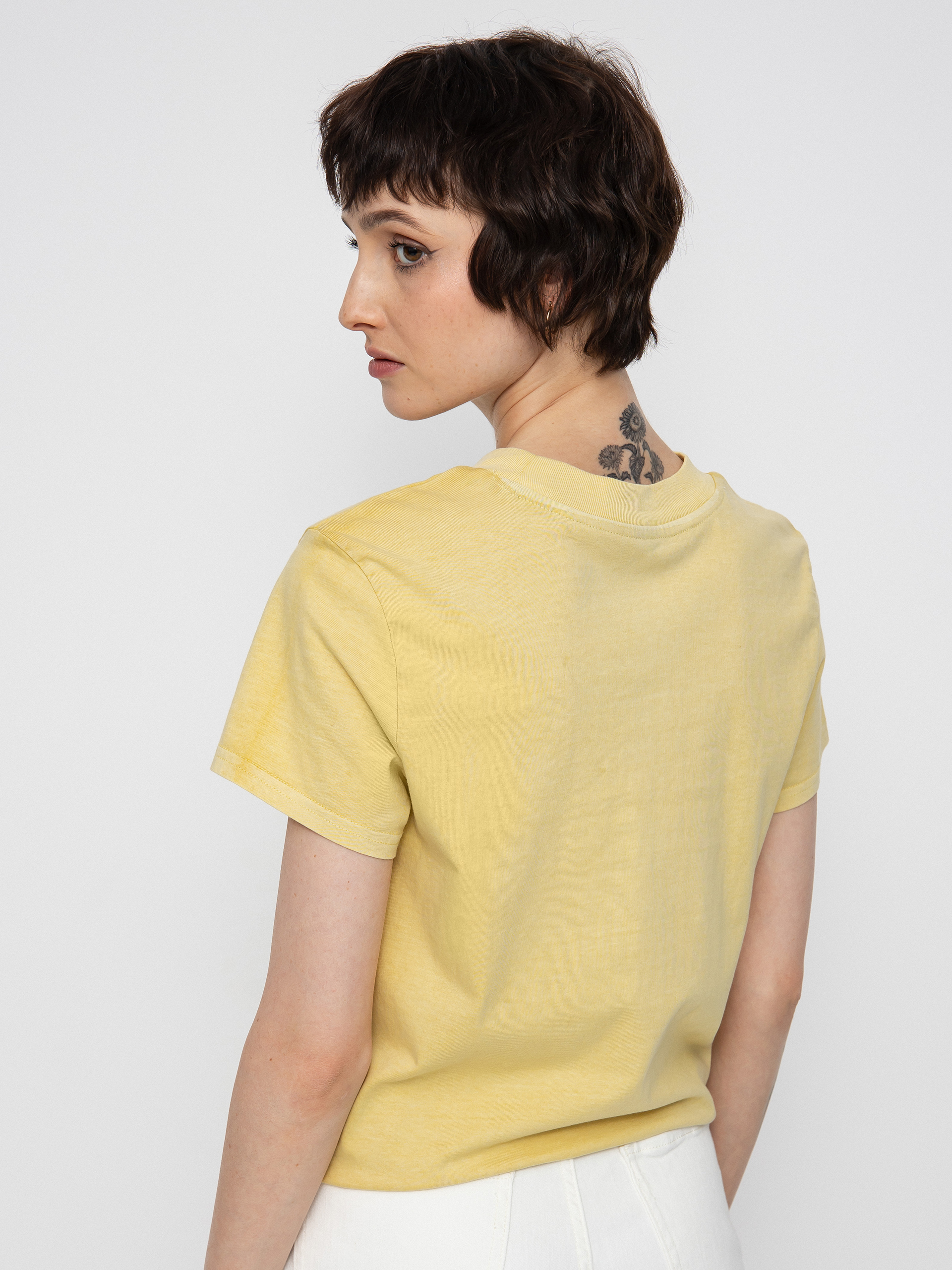 Tricou Volcom Solid Stone Emb Wmn (wheat)