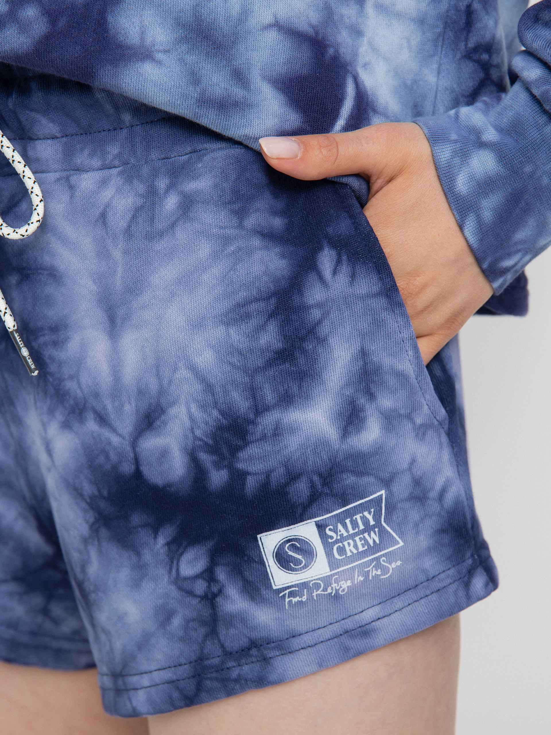 Șort Salty Crew Sand Set Wmn (navy tie dye)