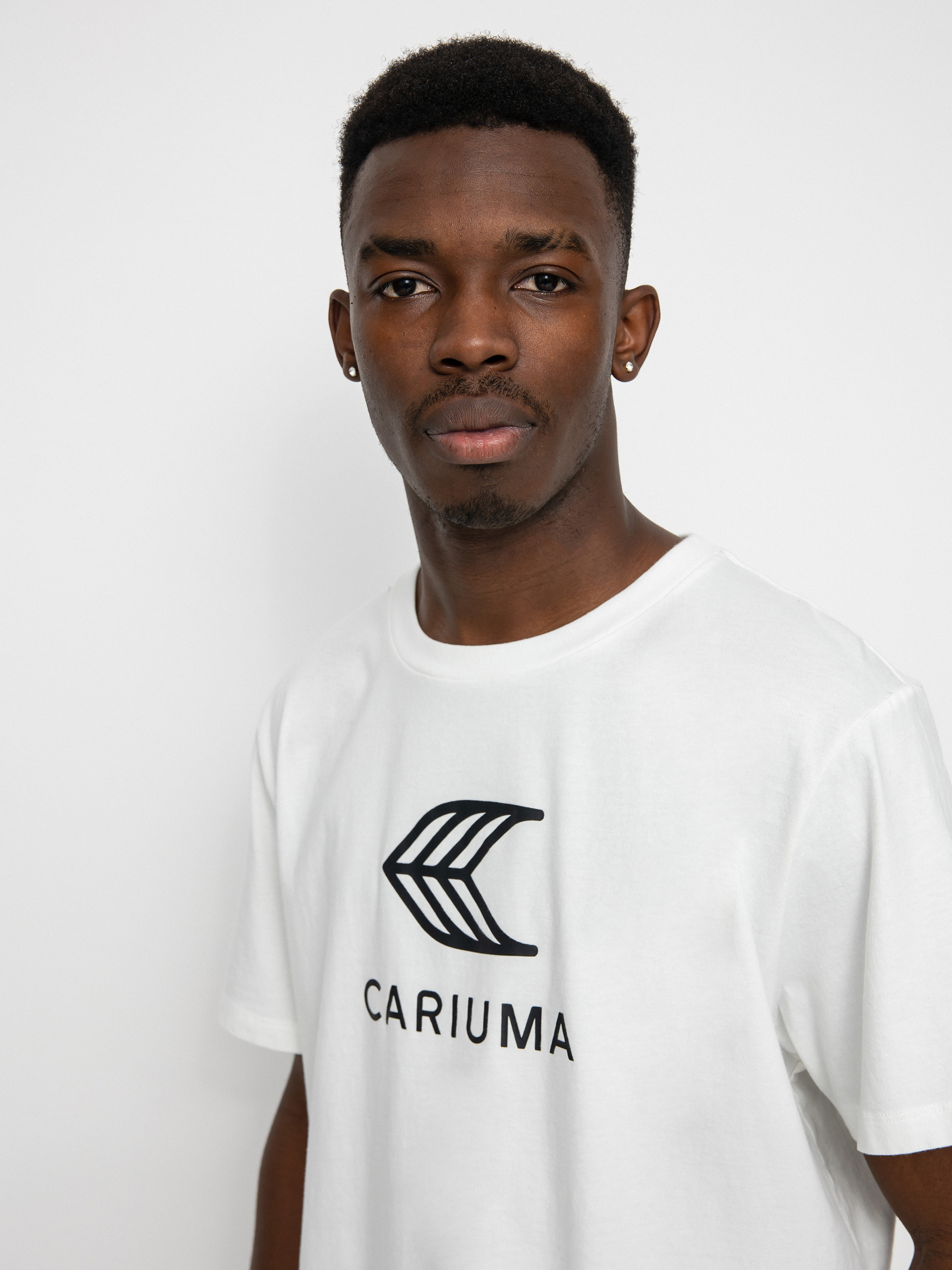 Tricou Cariuma Logo (white)