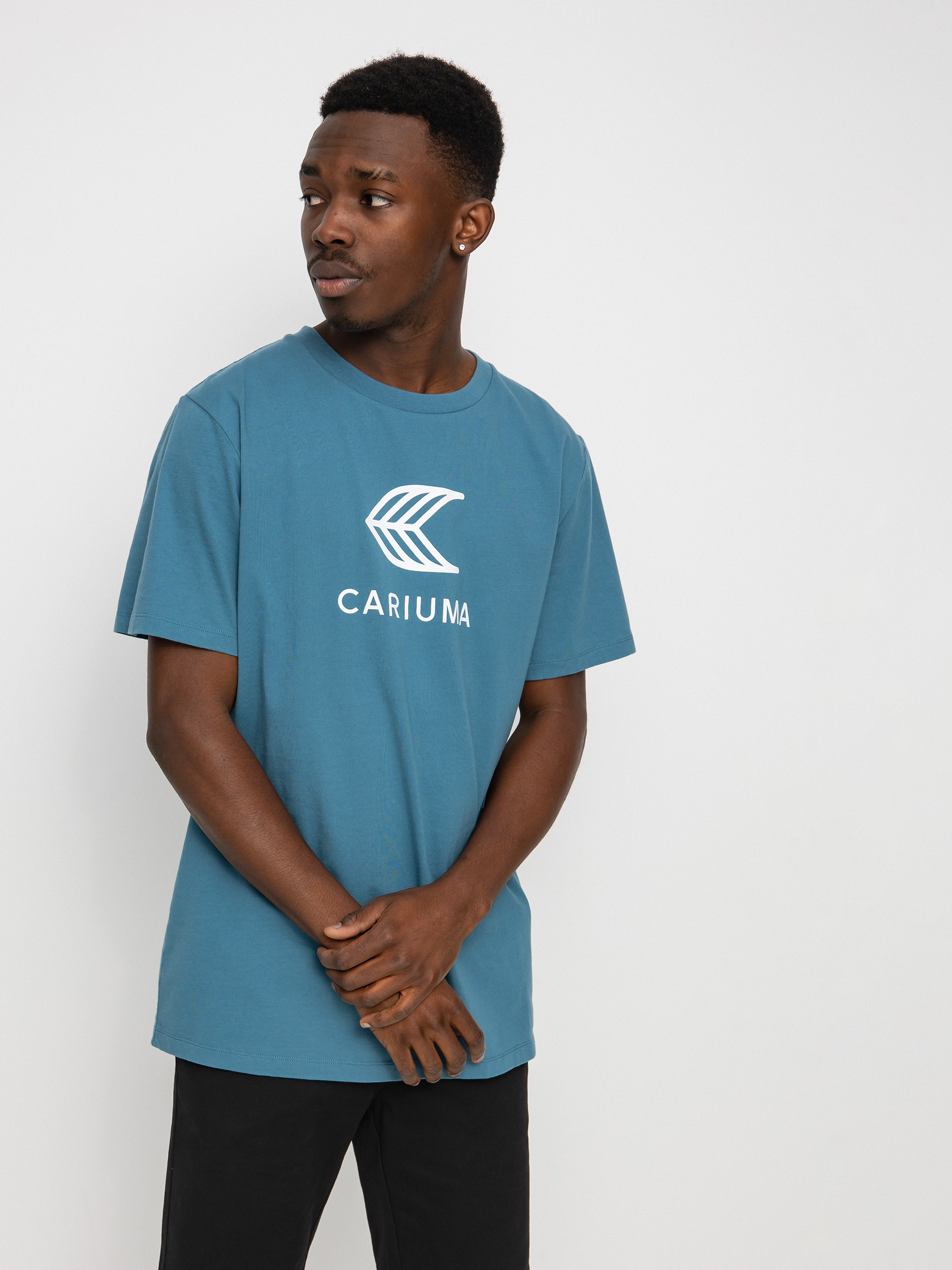 Tricou Cariuma Logo (blue)