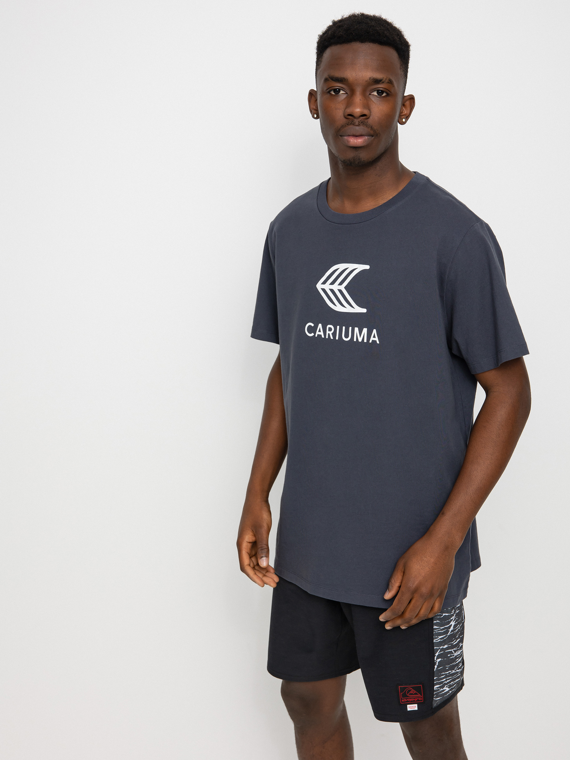 Tricou Cariuma Logo (dark grey)