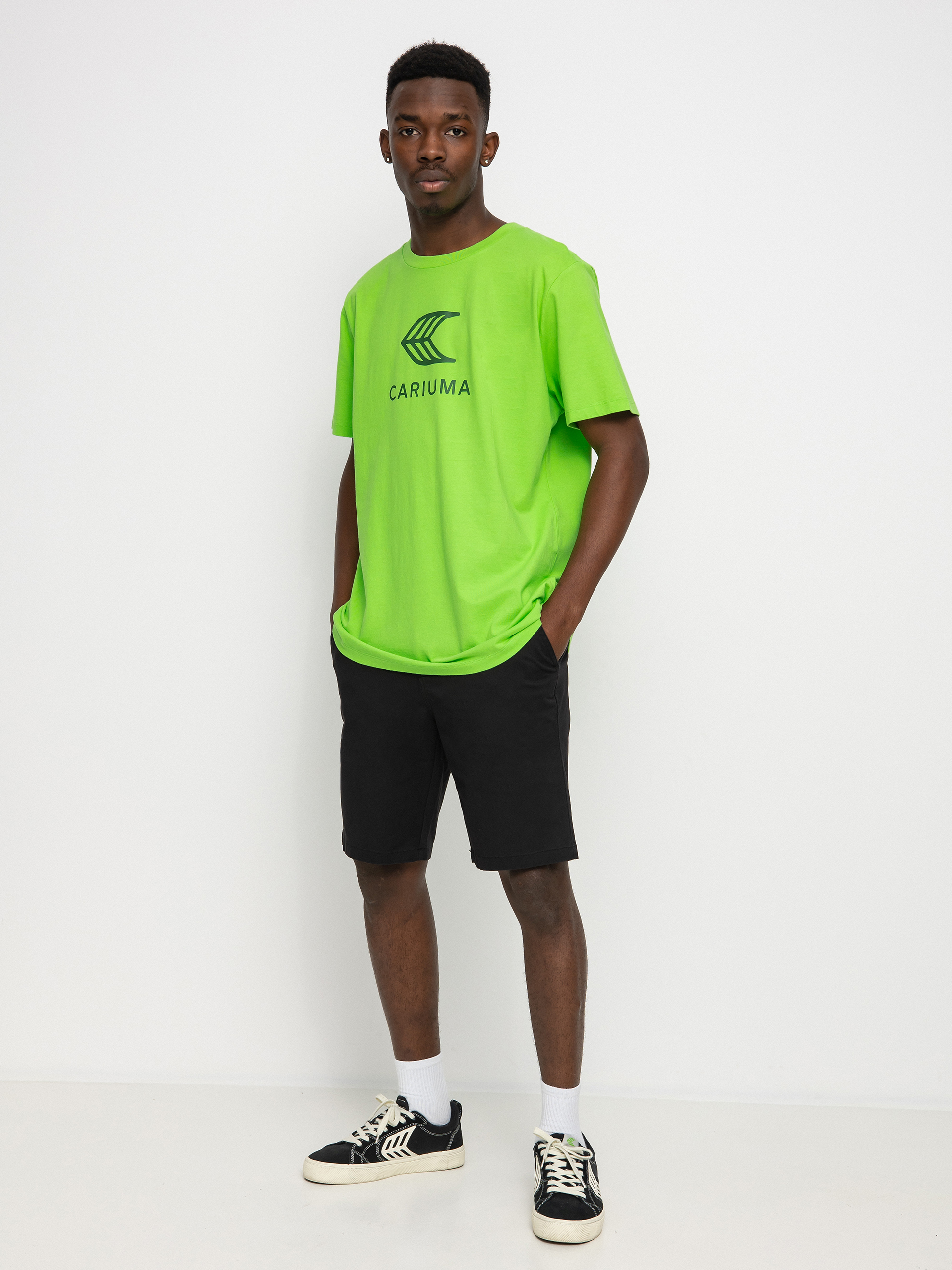 Tricou Cariuma Logo (green)