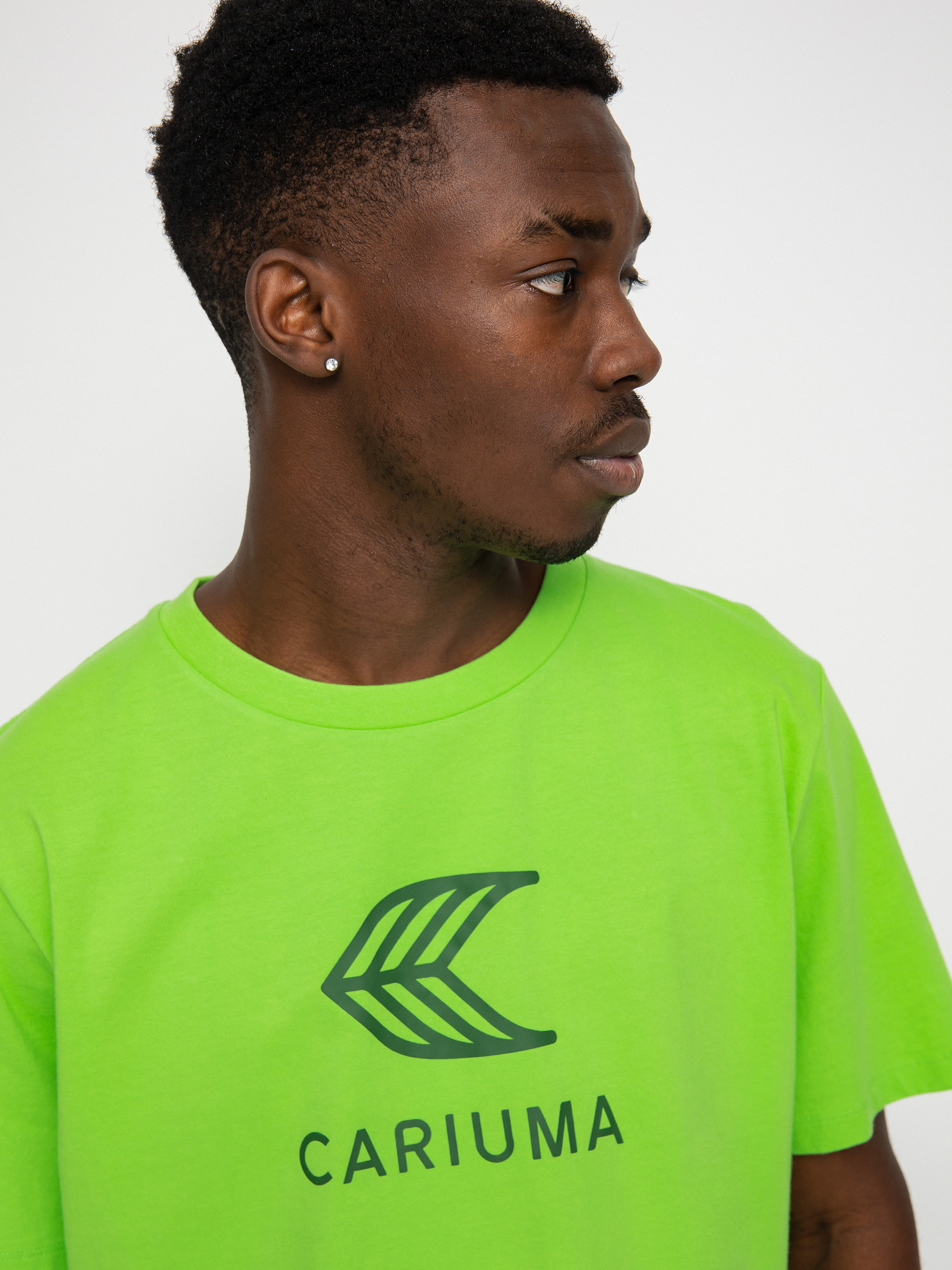 Tricou Cariuma Logo (green)