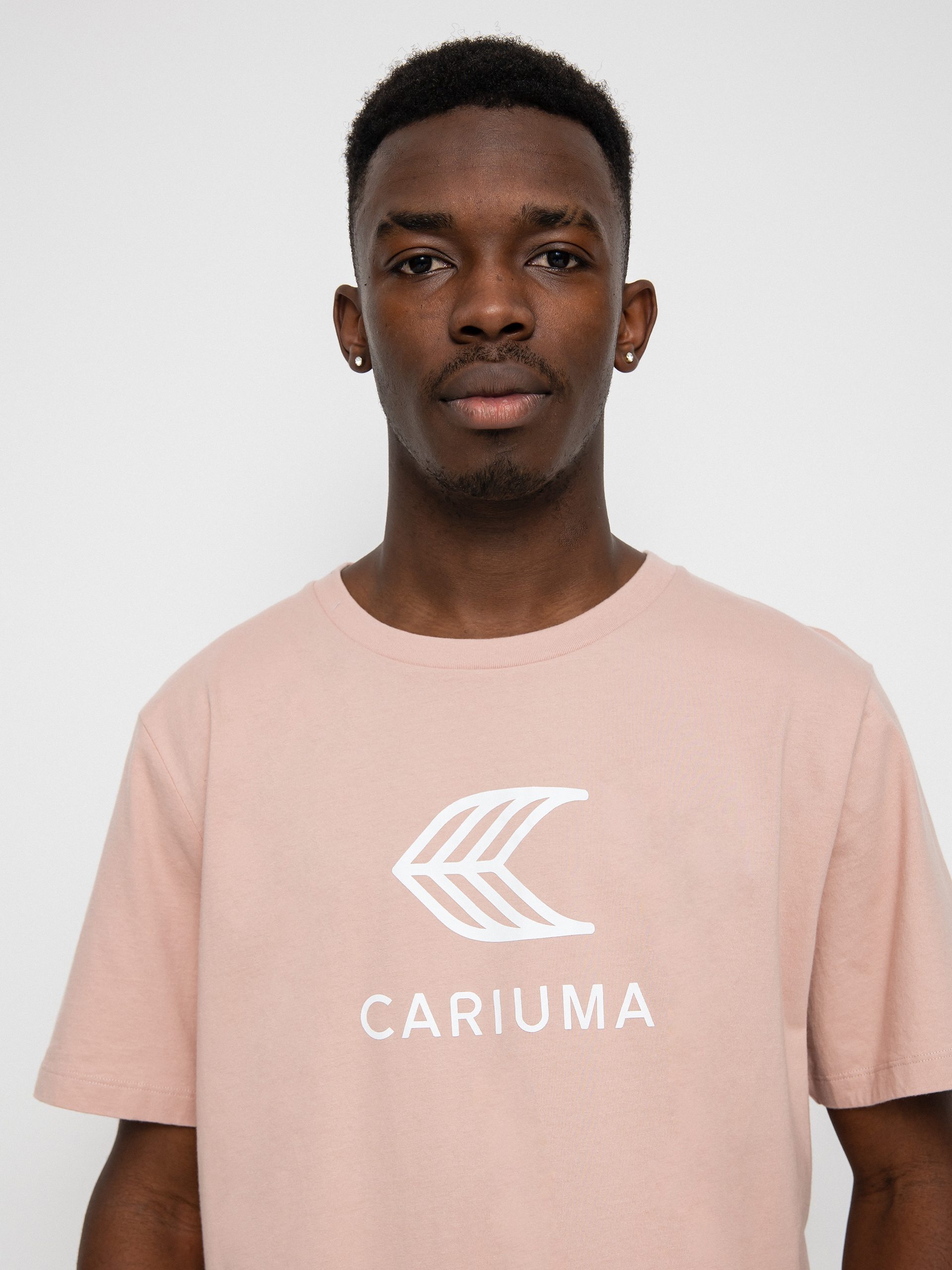 Tricou Cariuma Logo (rose)