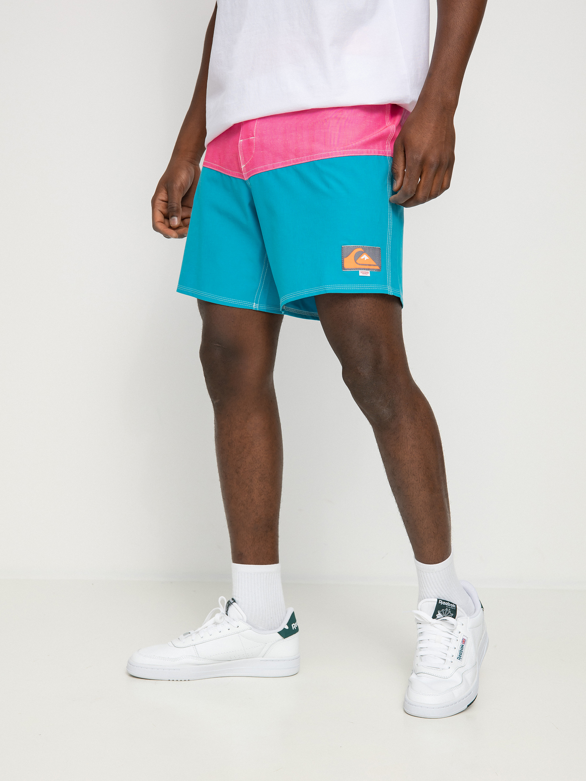 Șort pentru plajă Quiksilver X Stranger Things Butt Logo 1986 17 (lenora hills)