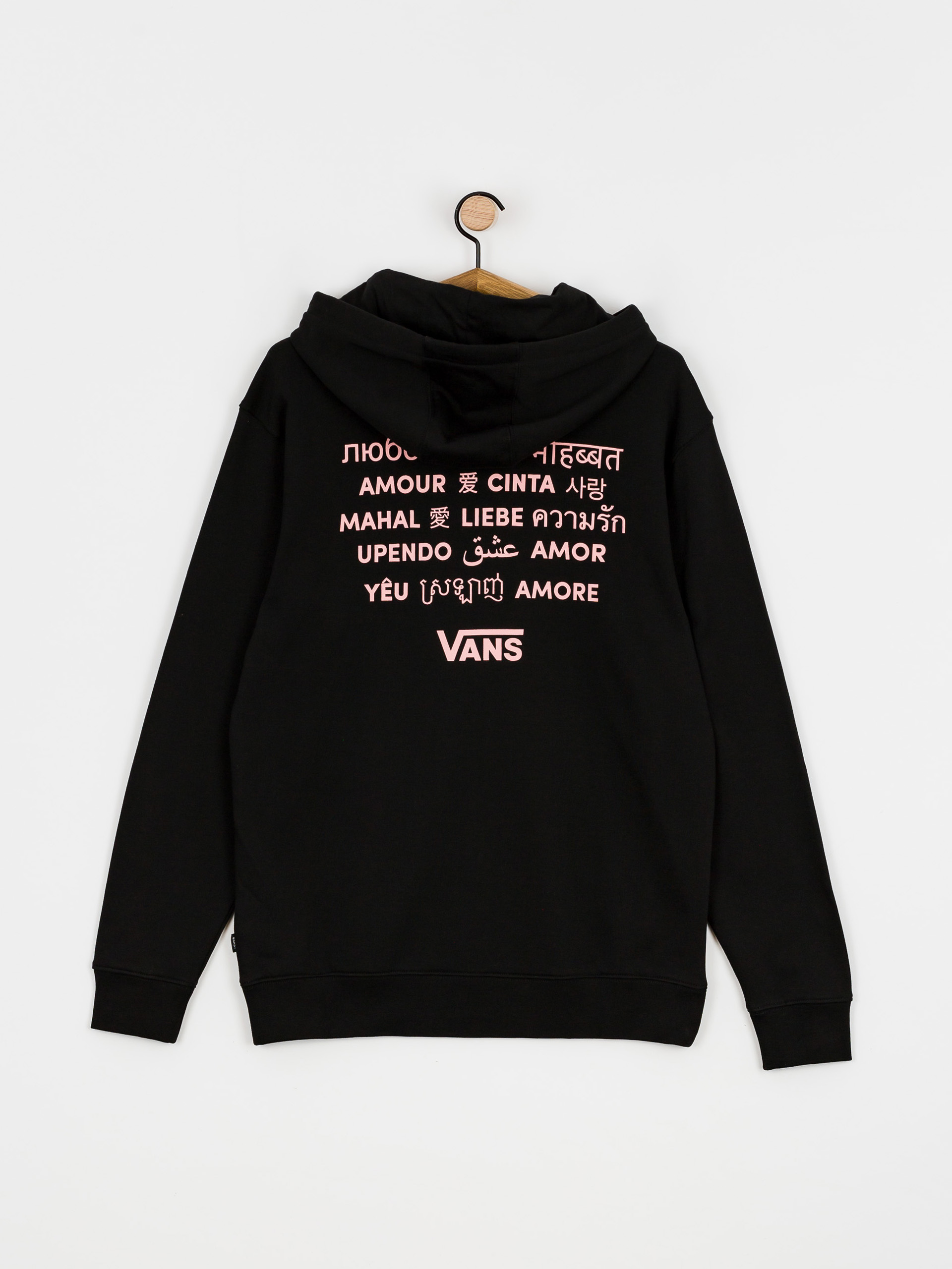 Hanorac cu glugă Vans Pride HD (black)