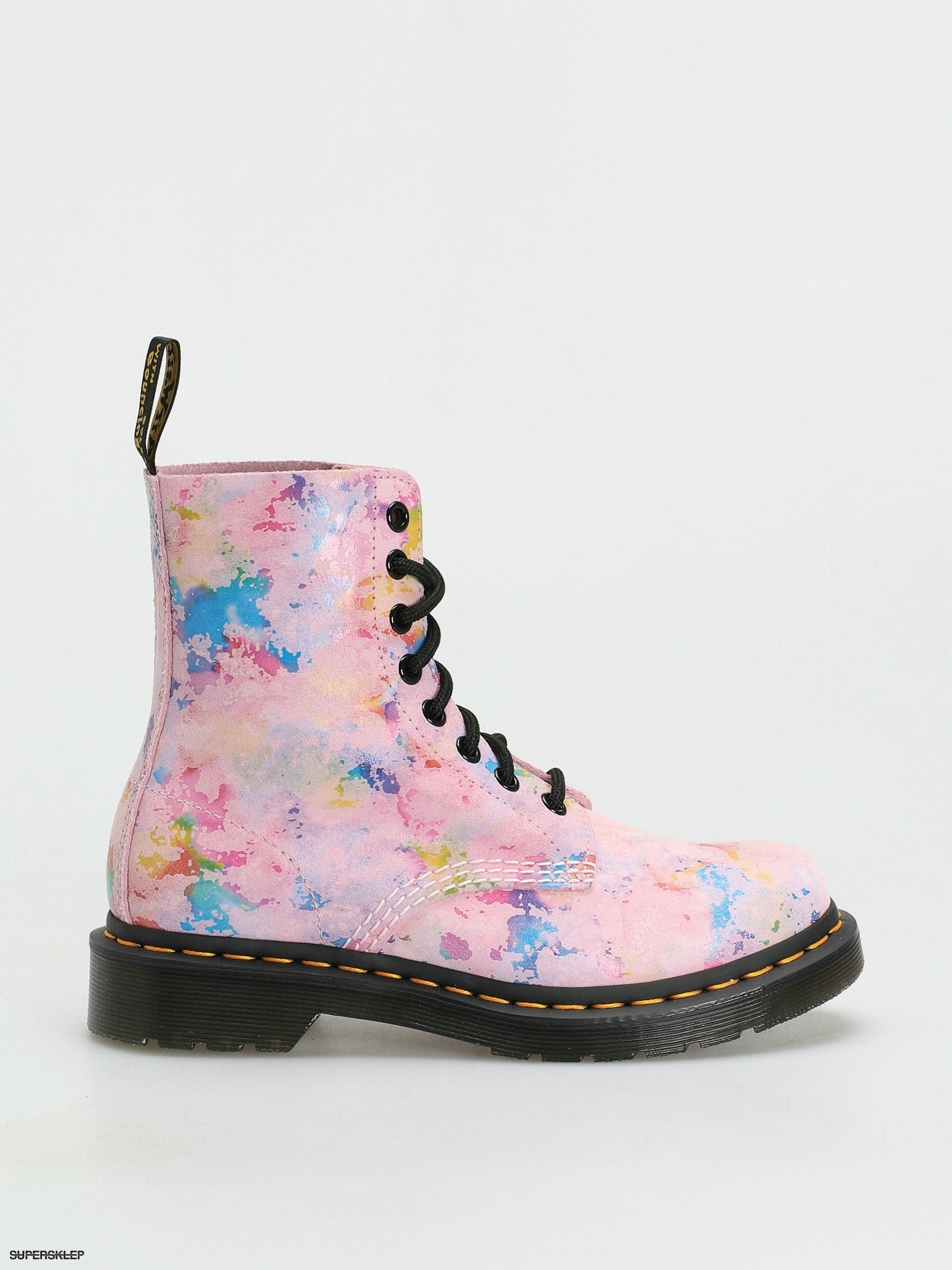 Pantofi Dr. Martens 1460 Pascal Wmn pink tutti frutti