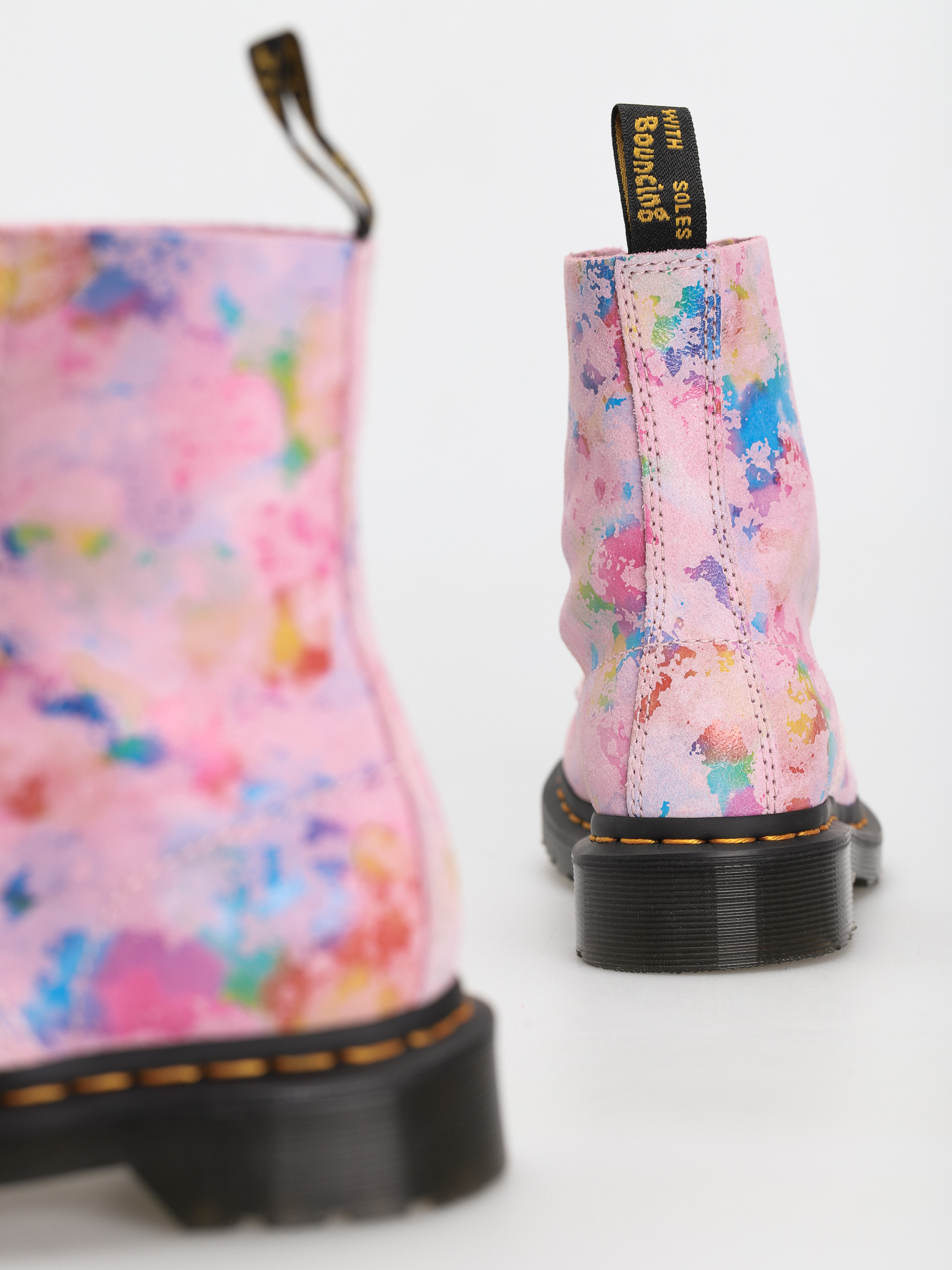 Pantofi Dr. Martens 1460 Pascal Wmn (pink tutti frutti)