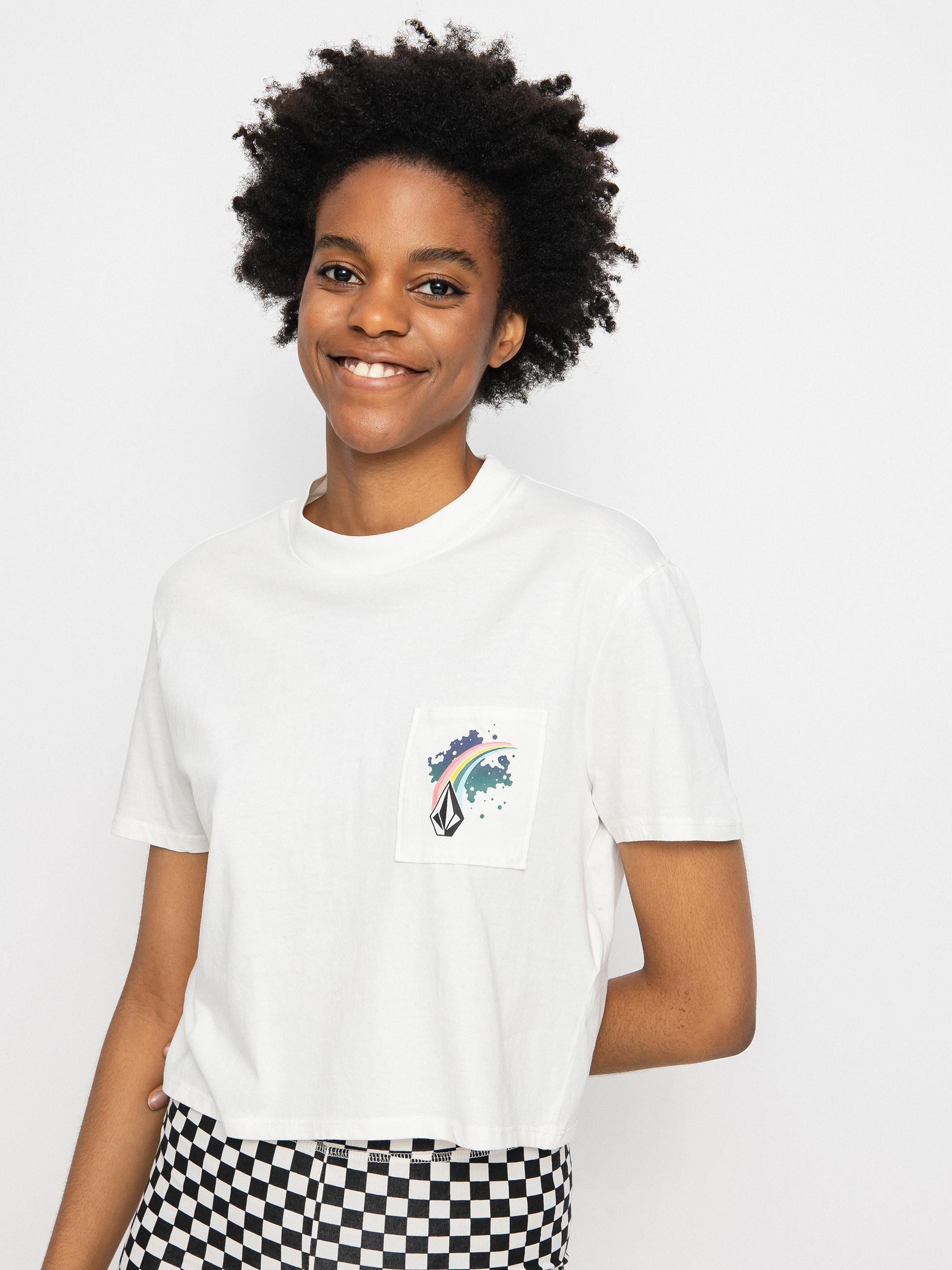 Tricou Volcom Pocket Dial Wmn (star white)