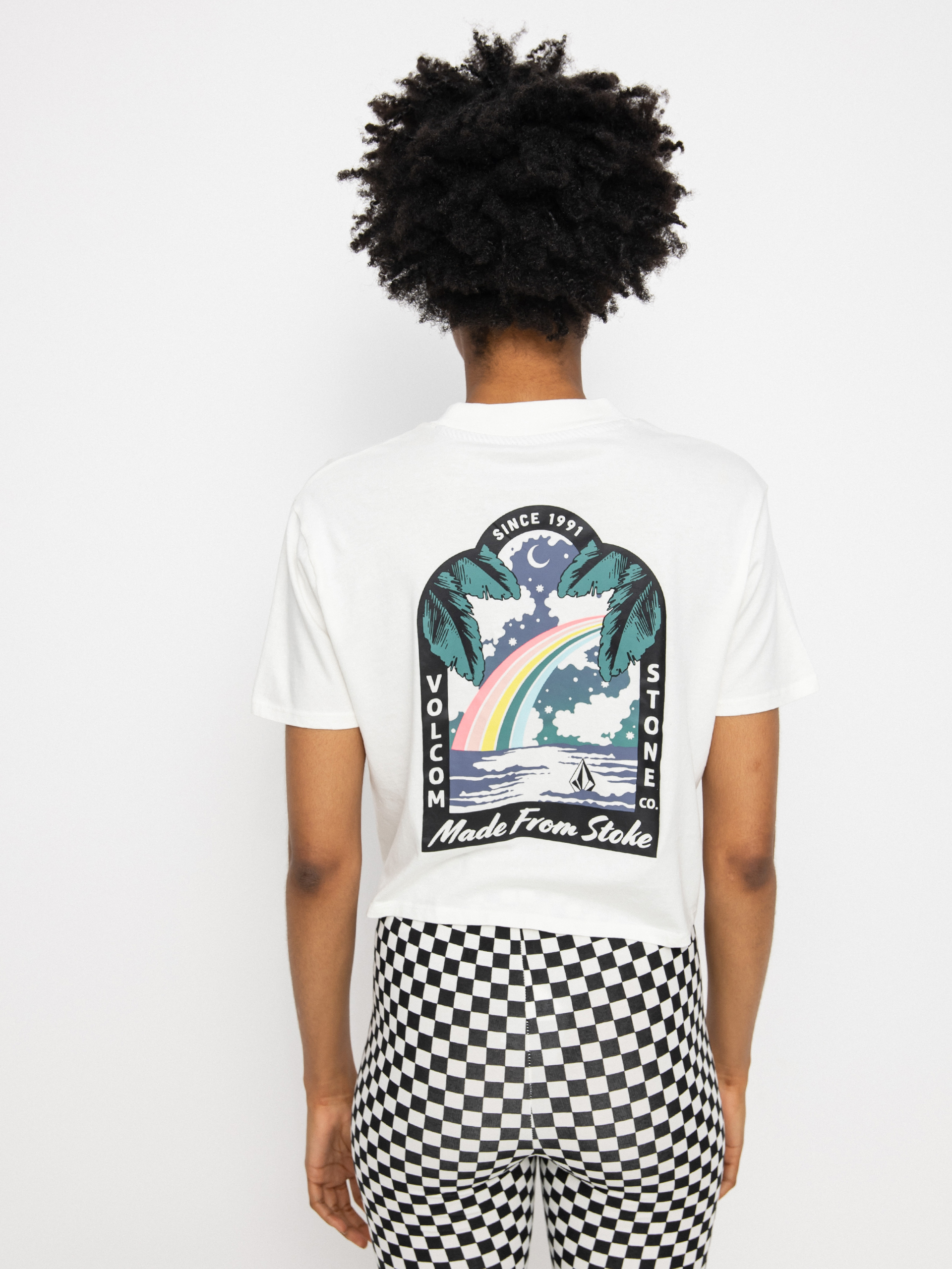 Tricou Volcom Pocket Dial Wmn (star white)