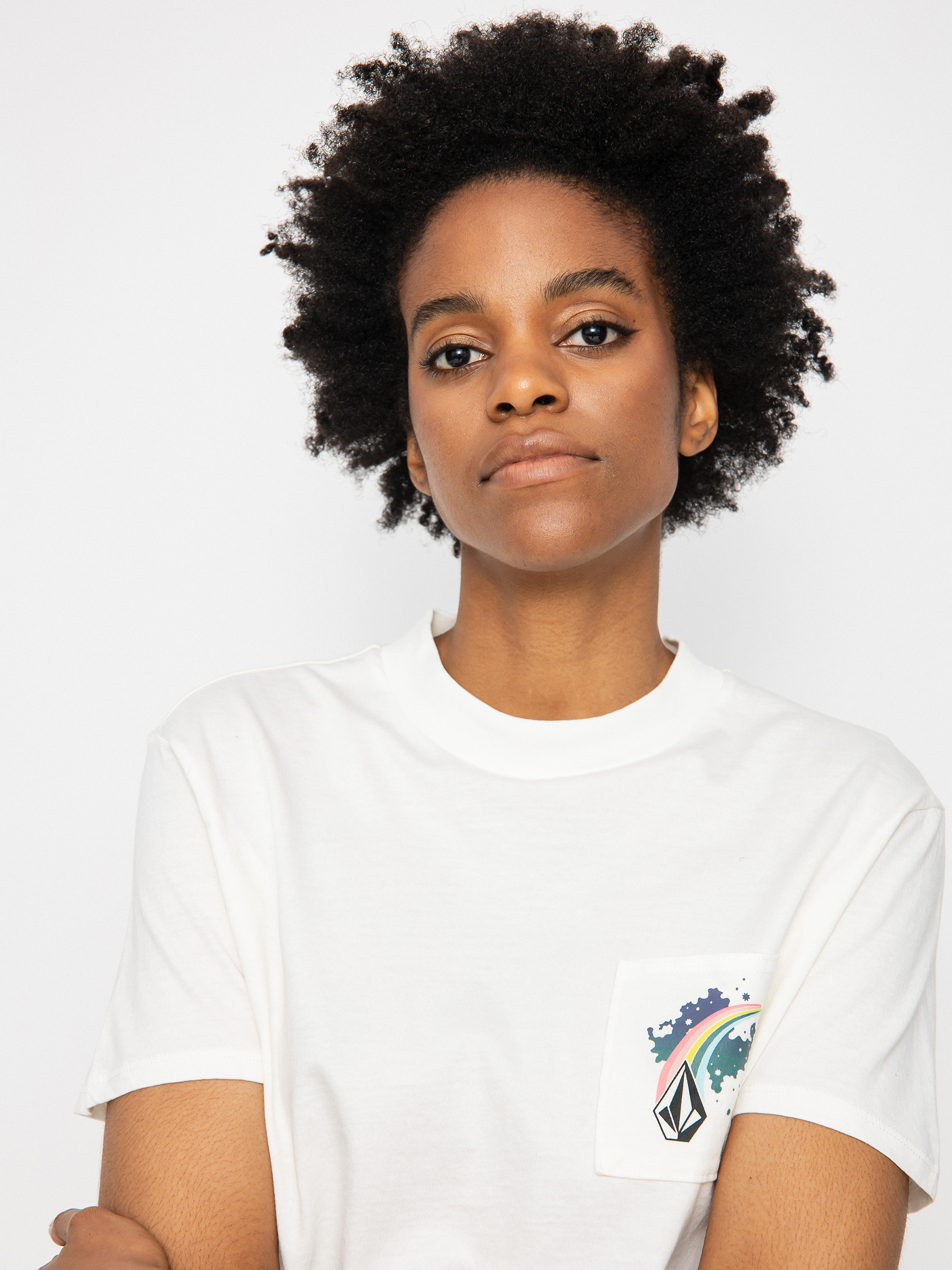 Tricou Volcom Pocket Dial Wmn (star white)