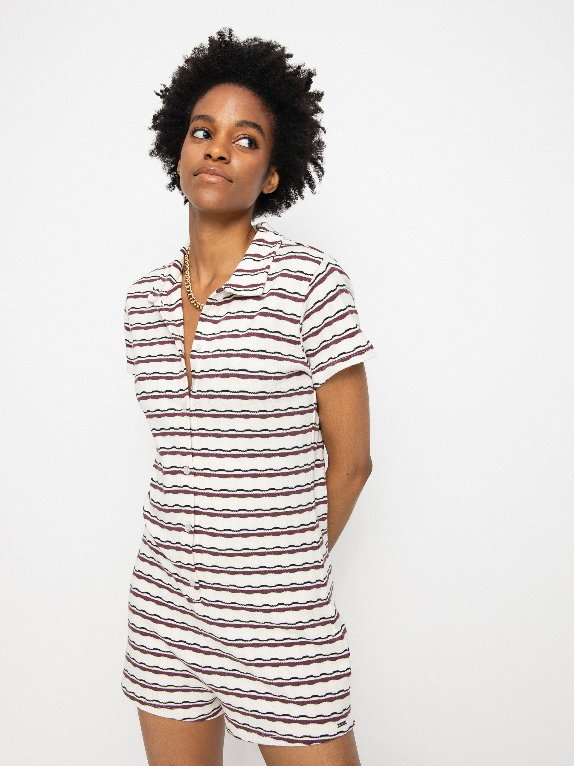 Fustă Volcom Coco Ho Romper Wmn (star white)