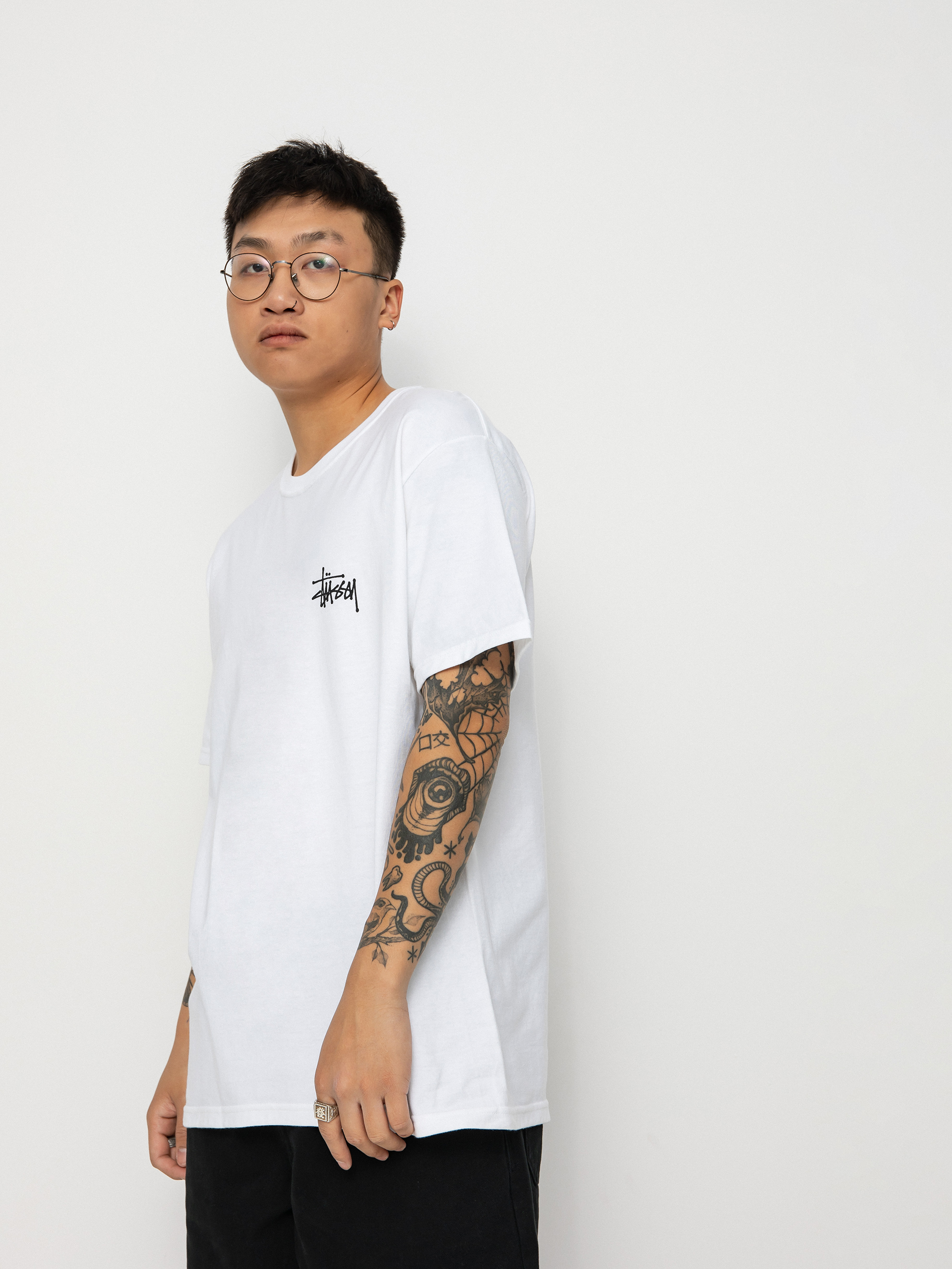 Tricou Stussy Basic (white)