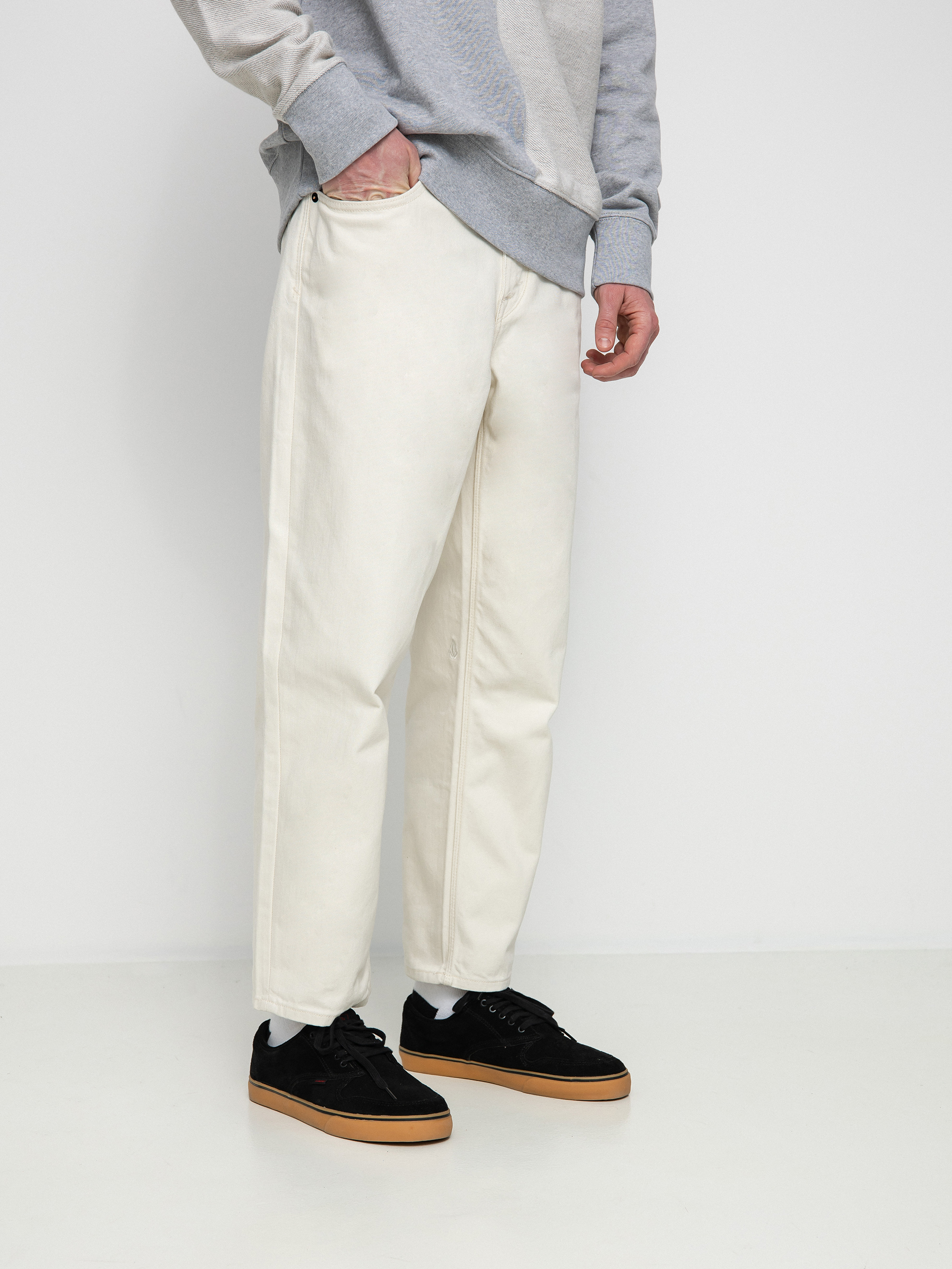 Pantaloni Volcom Modown Tapered Denim (whitecap grey)