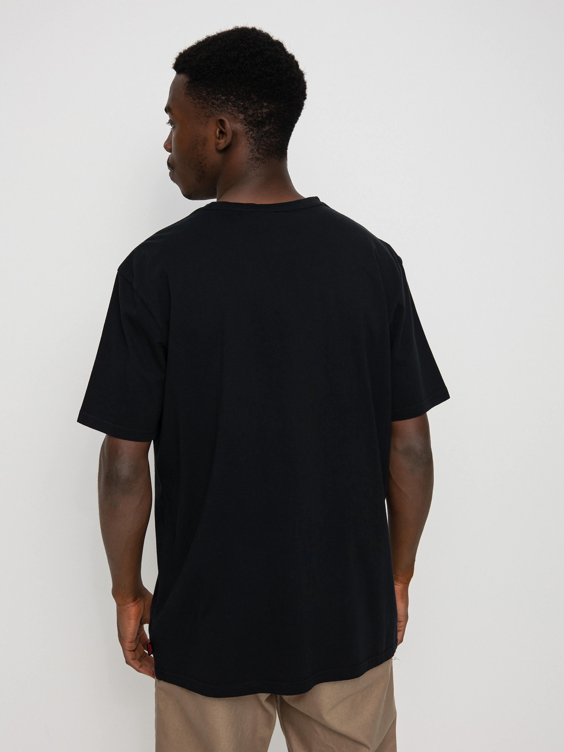 Tricou Quiksilver X Stranger Things Welcome (black)