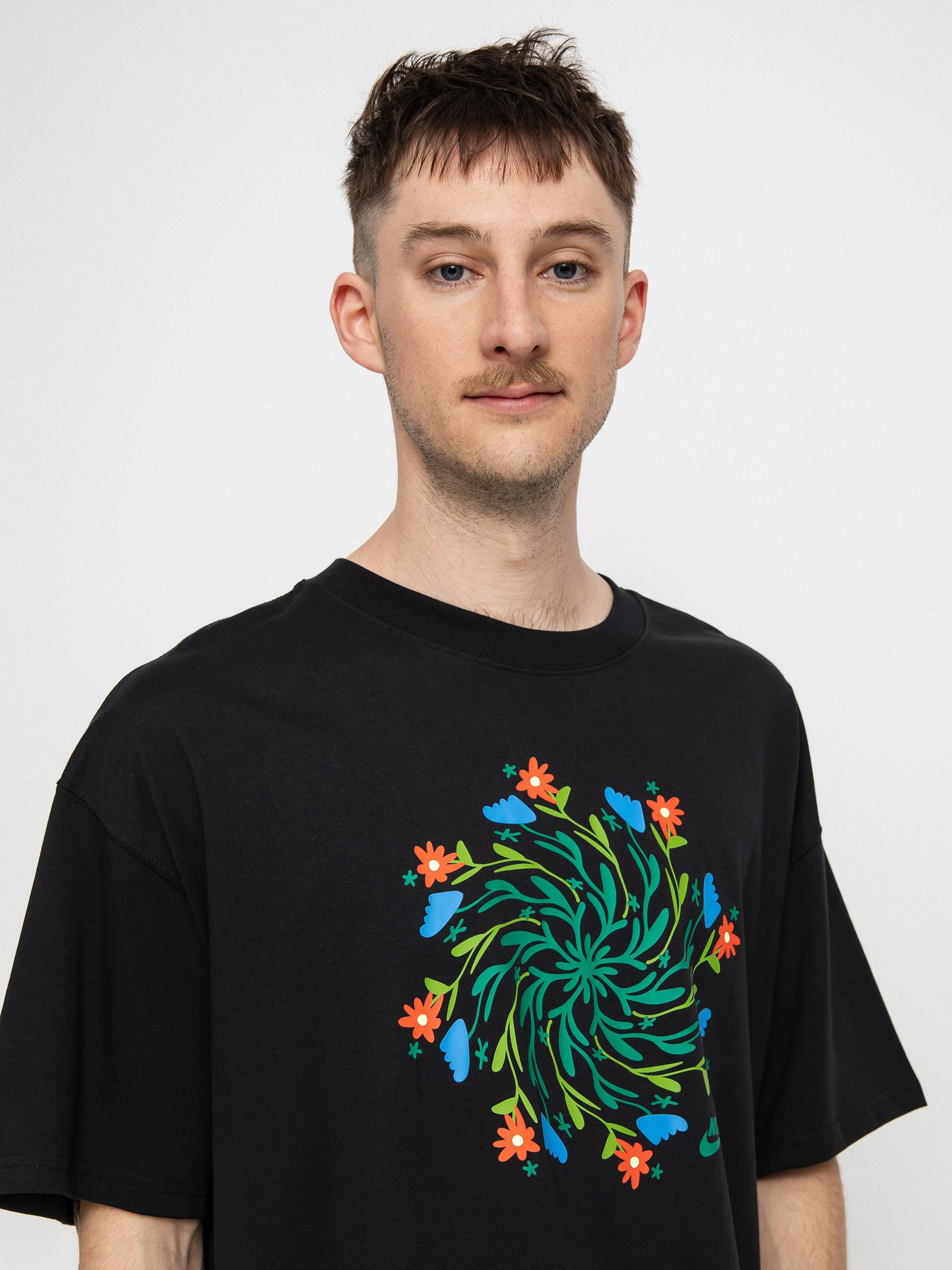 Tricou Nike SB Wild Flower (black)