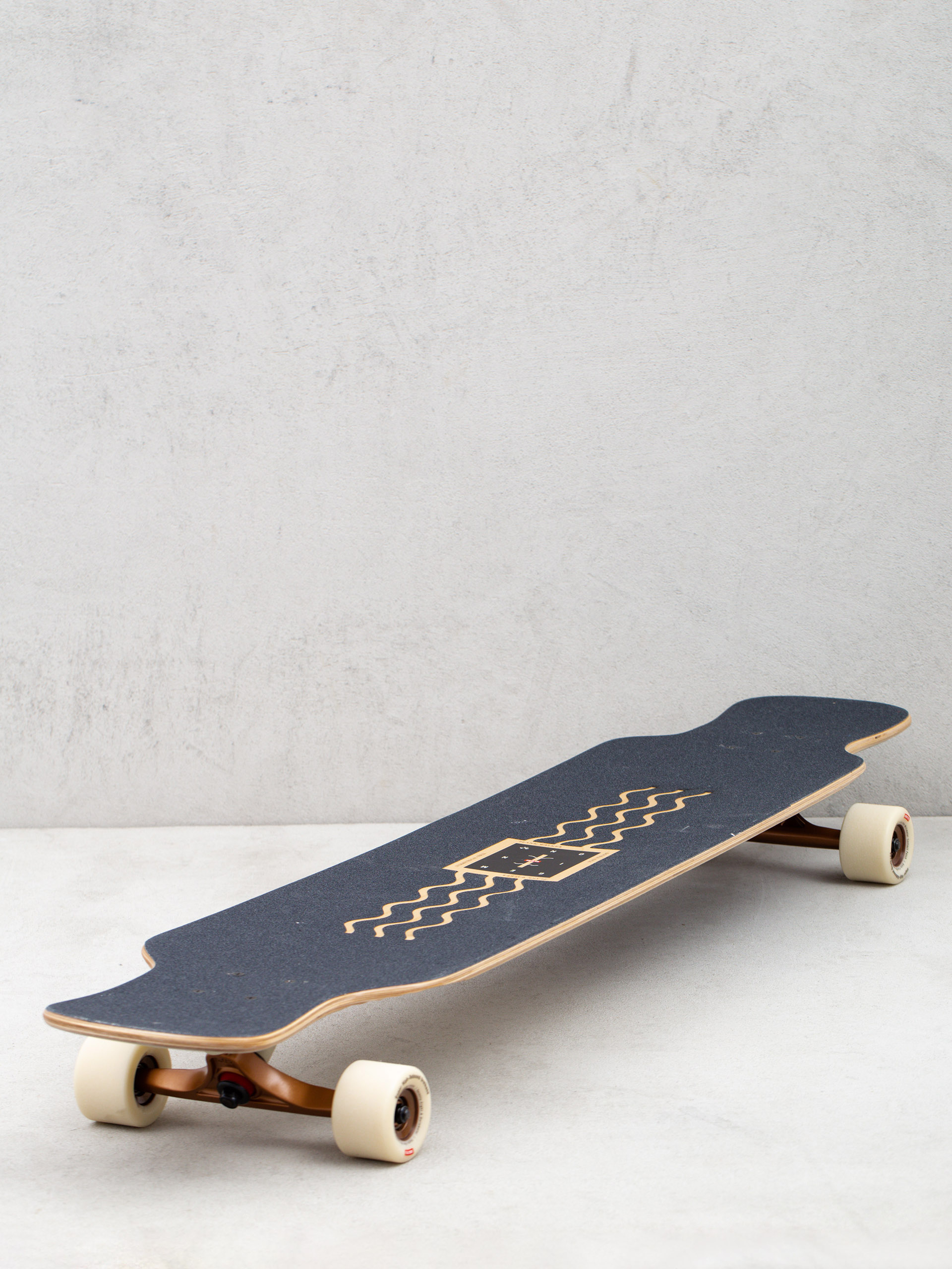 Longboard Globe Geminon XL (spray wave/black copper)