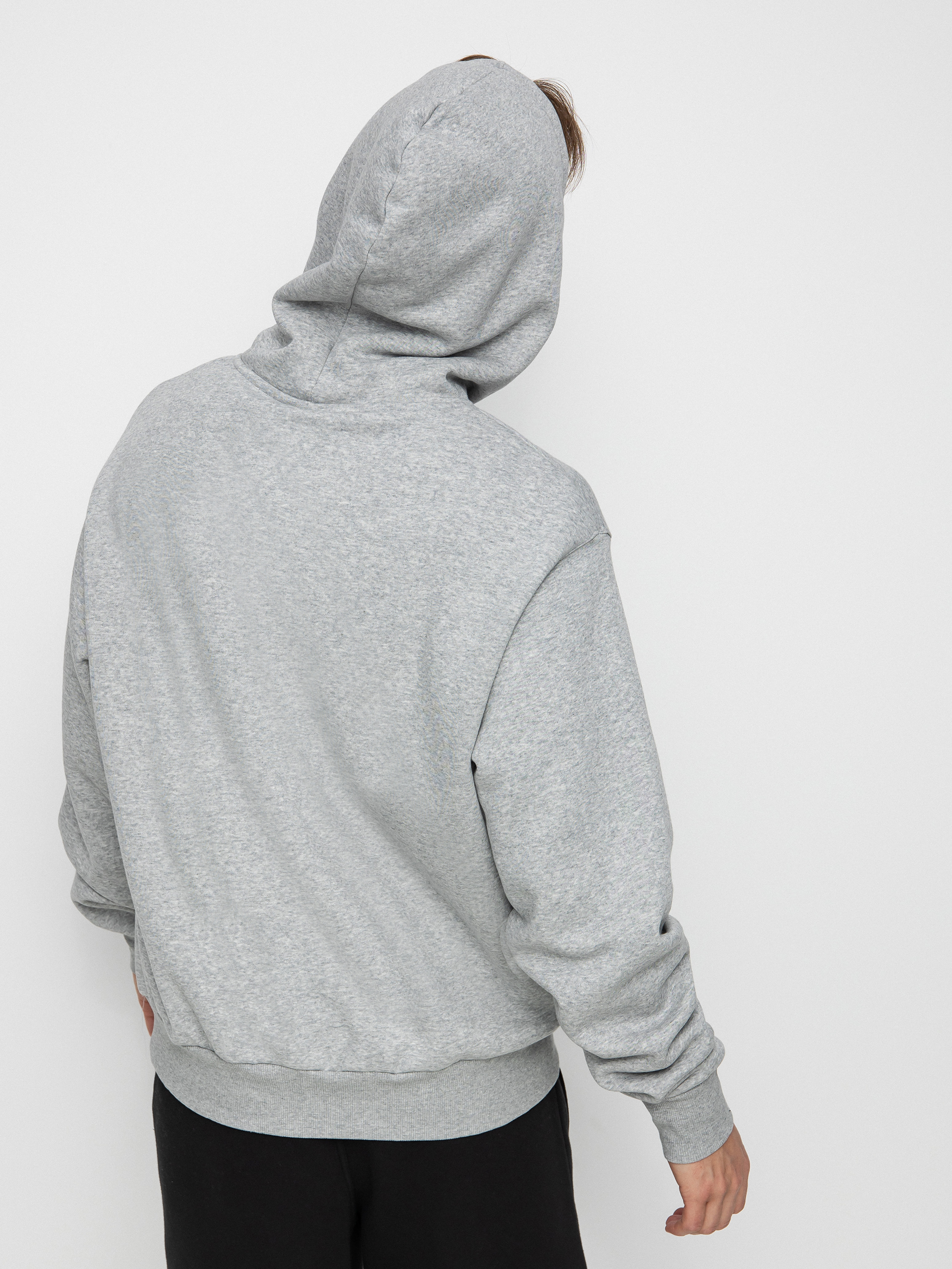 Hanorac cu glugă adidas 4.0 Logo HD (mgreyh/black)