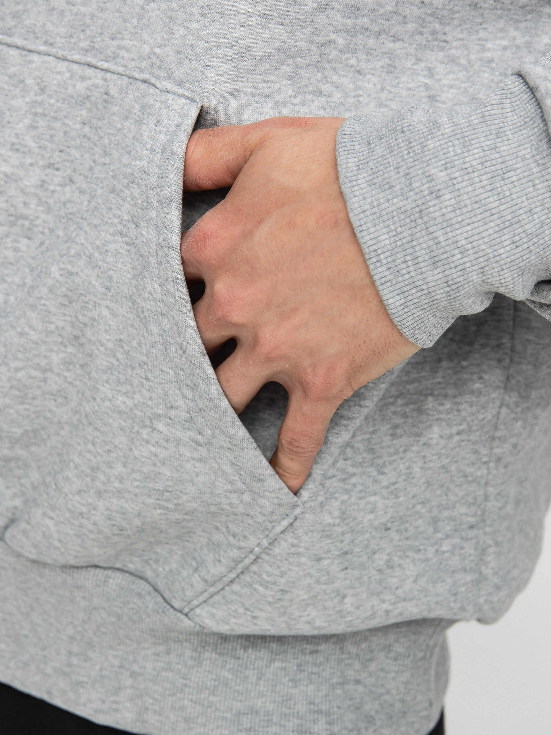 Hanorac cu glugă adidas 4.0 Logo HD (mgreyh/black)