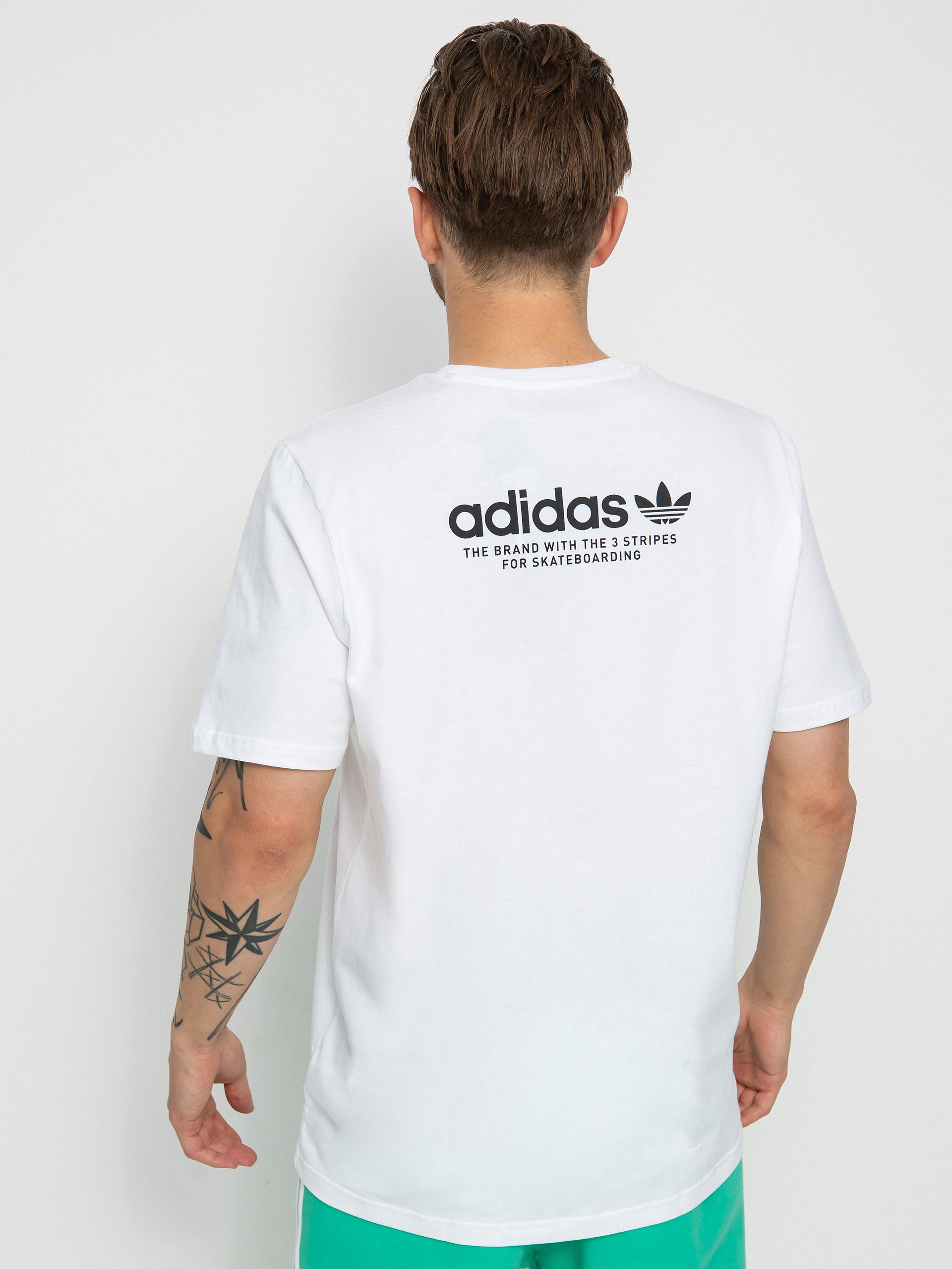 Tricou adidas 4.0 Logo (white/black)