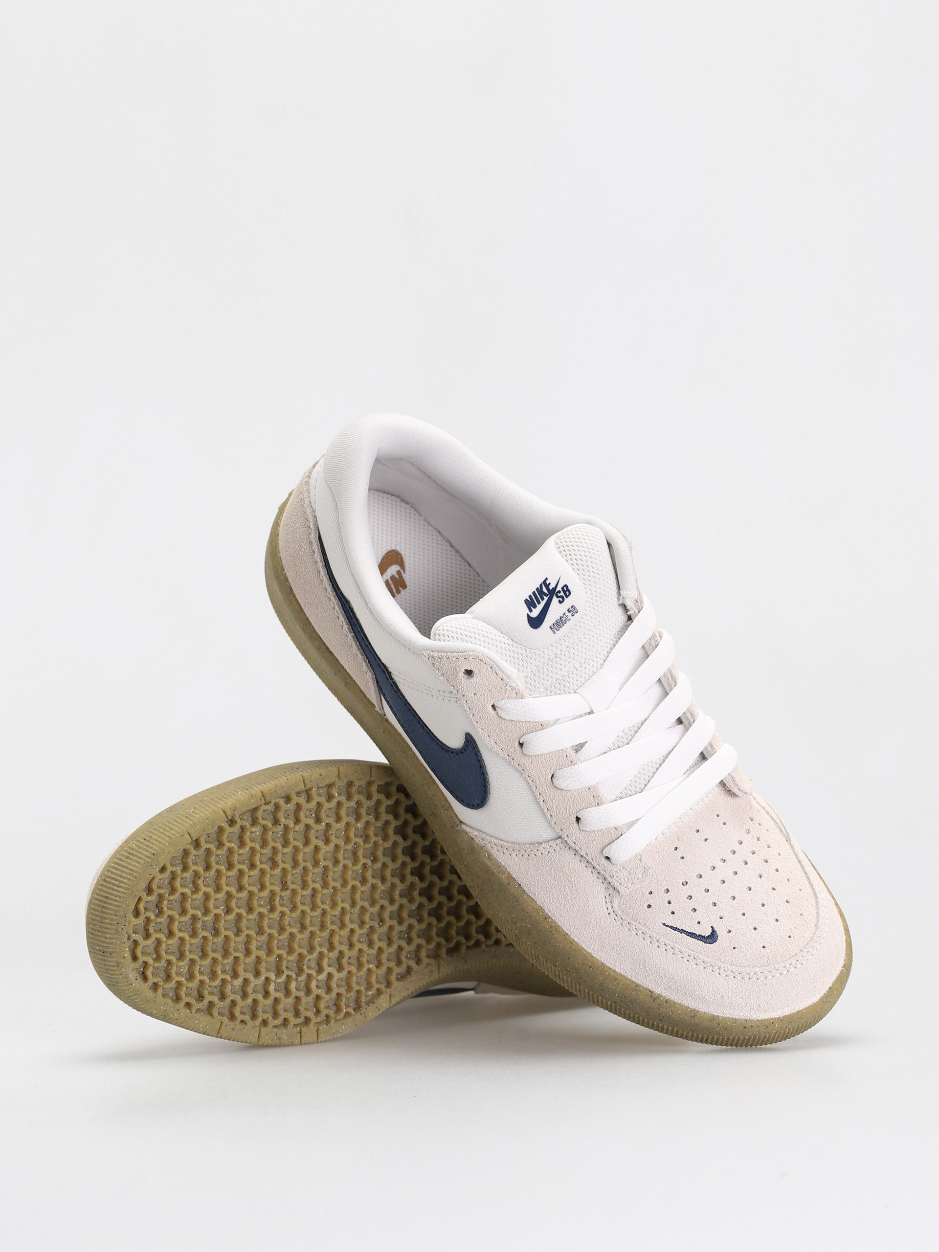 Pantofi Nike SB Force 58 (white/navy white gum light brown)