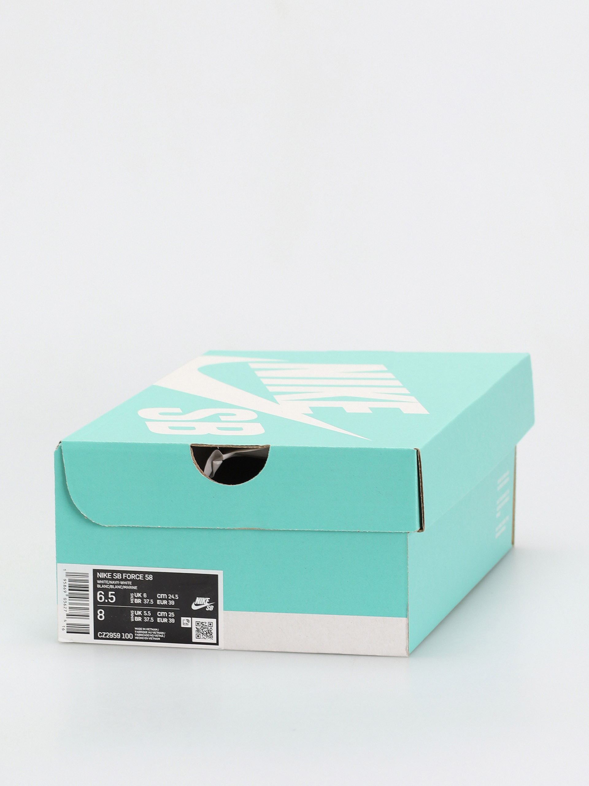 Pantofi Nike SB Force 58 (white/navy white gum light brown)