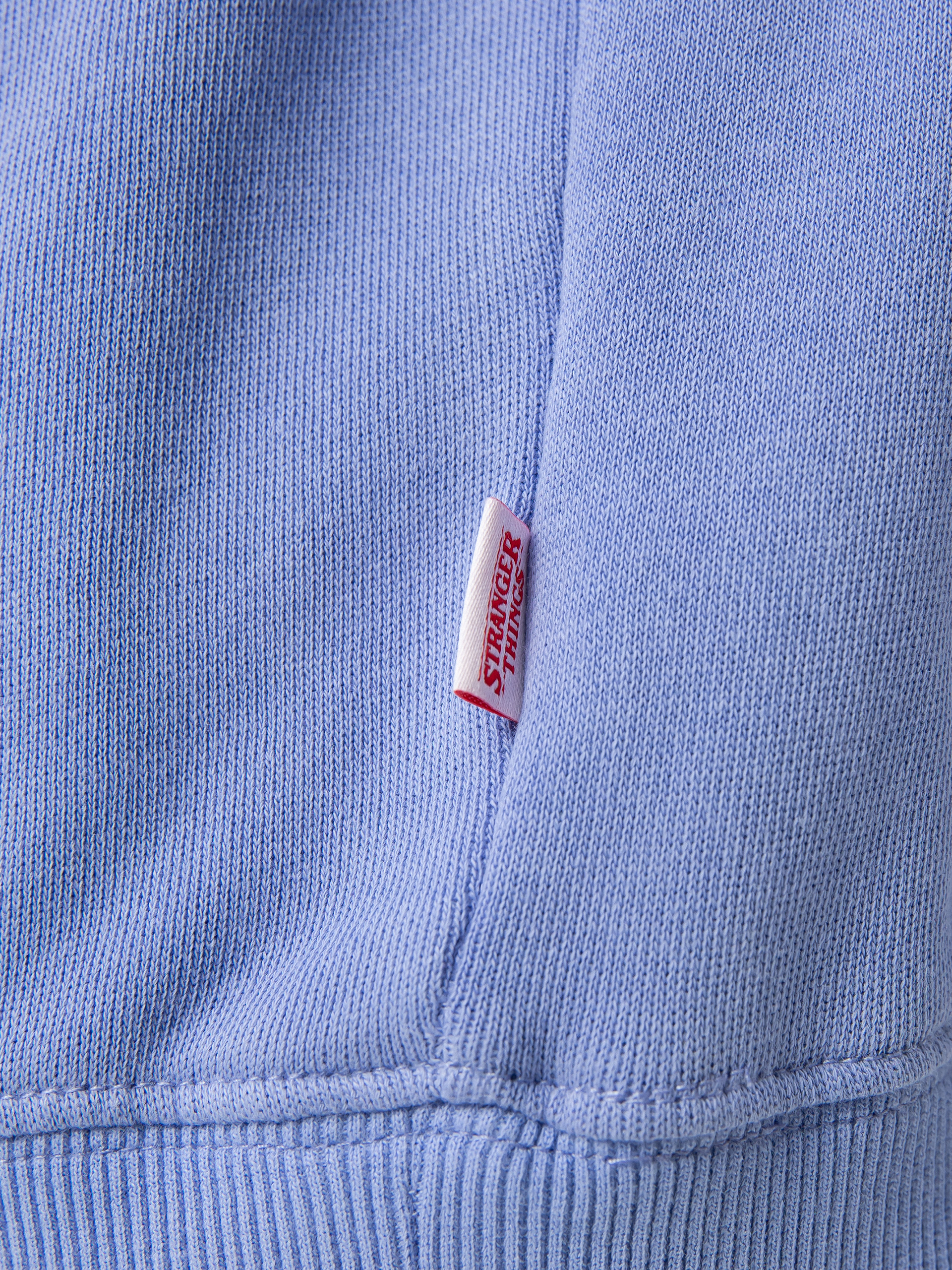 Hanorac cu glugă Quiksilver X Stranger Things Official Logo HD (jacaranda)