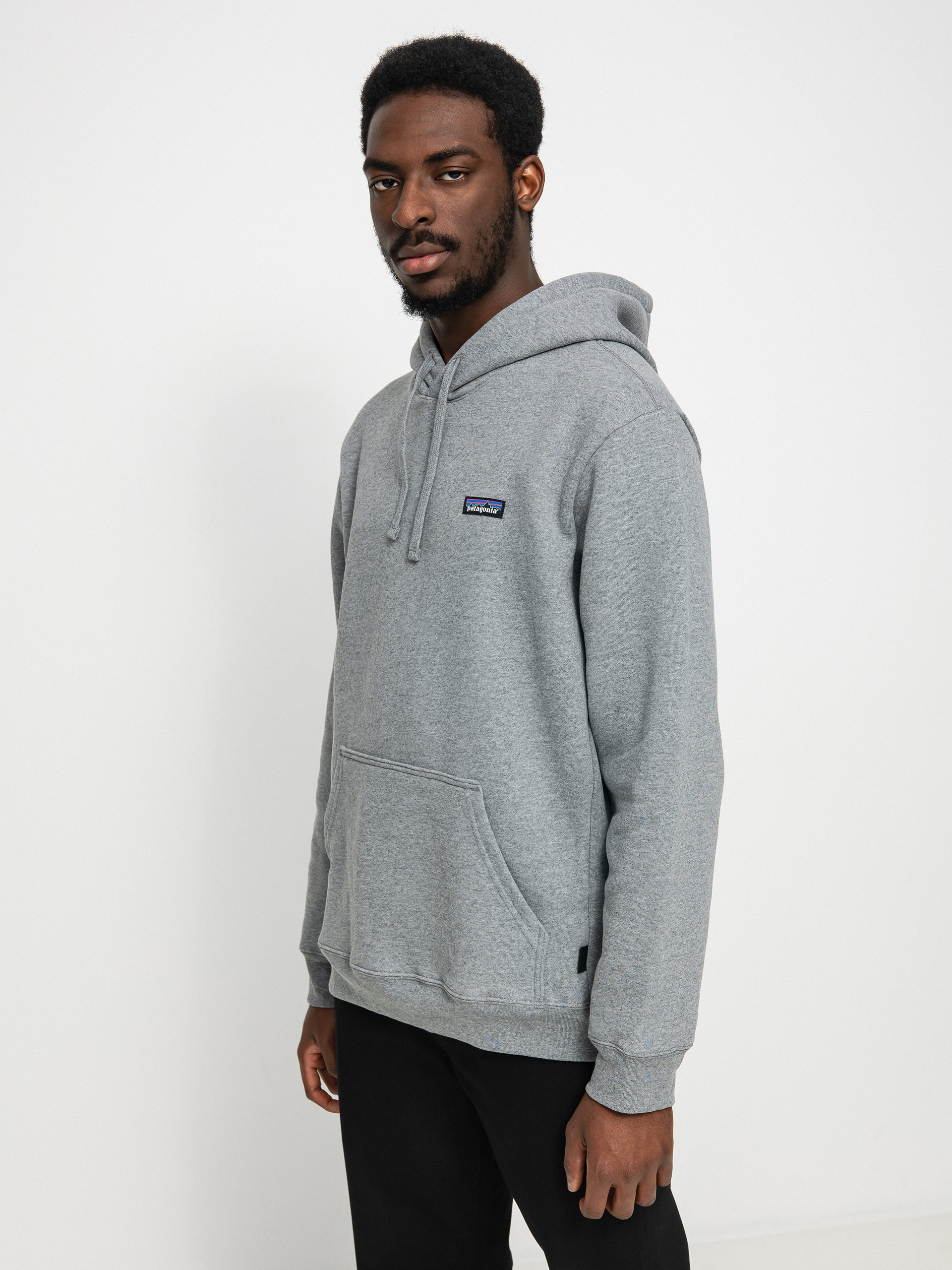 Hanorac cu glugă Patagonia Label Uprisal HD (gravel heather)