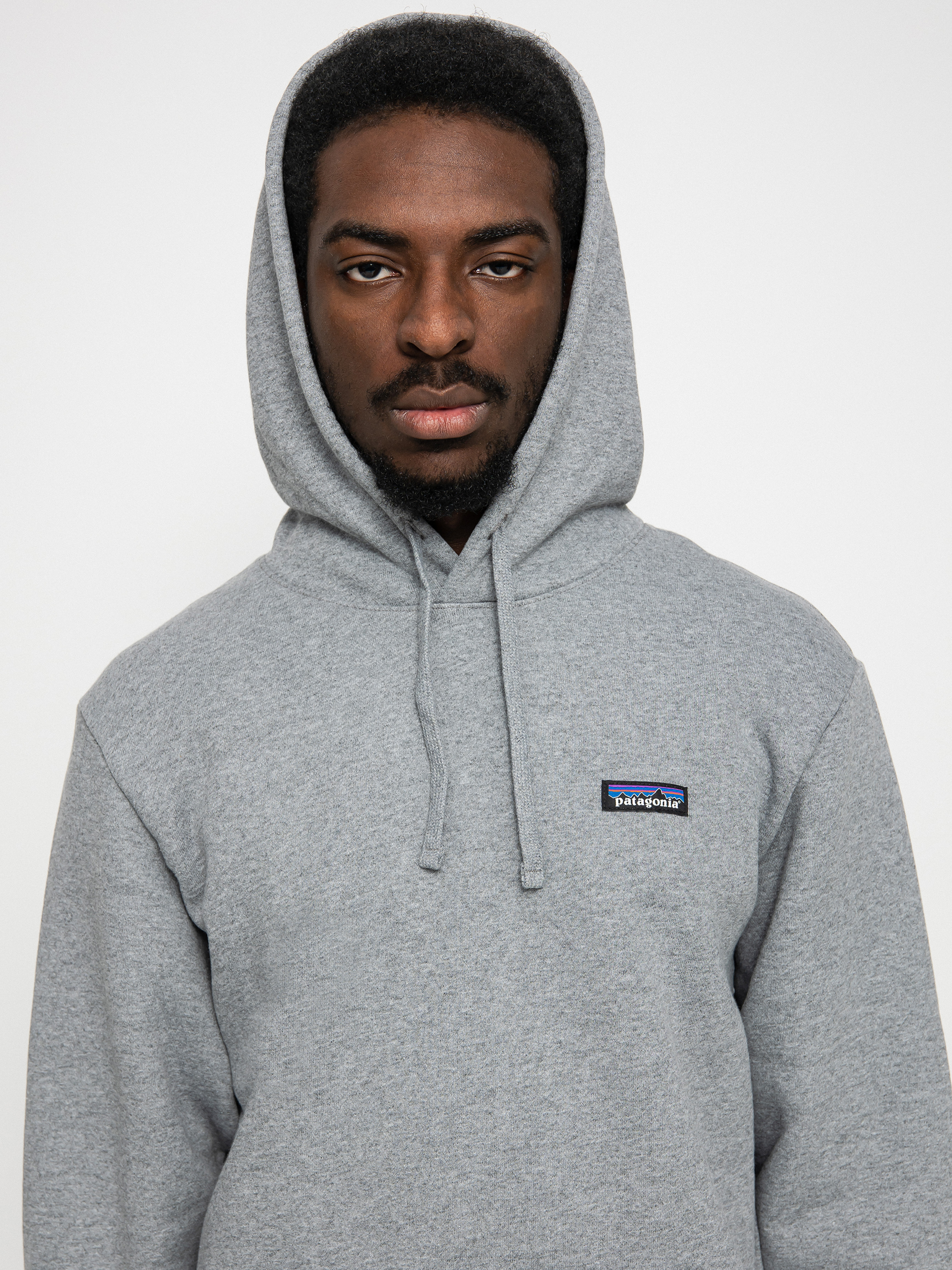 Hanorac cu glugă Patagonia Label Uprisal HD (gravel heather)