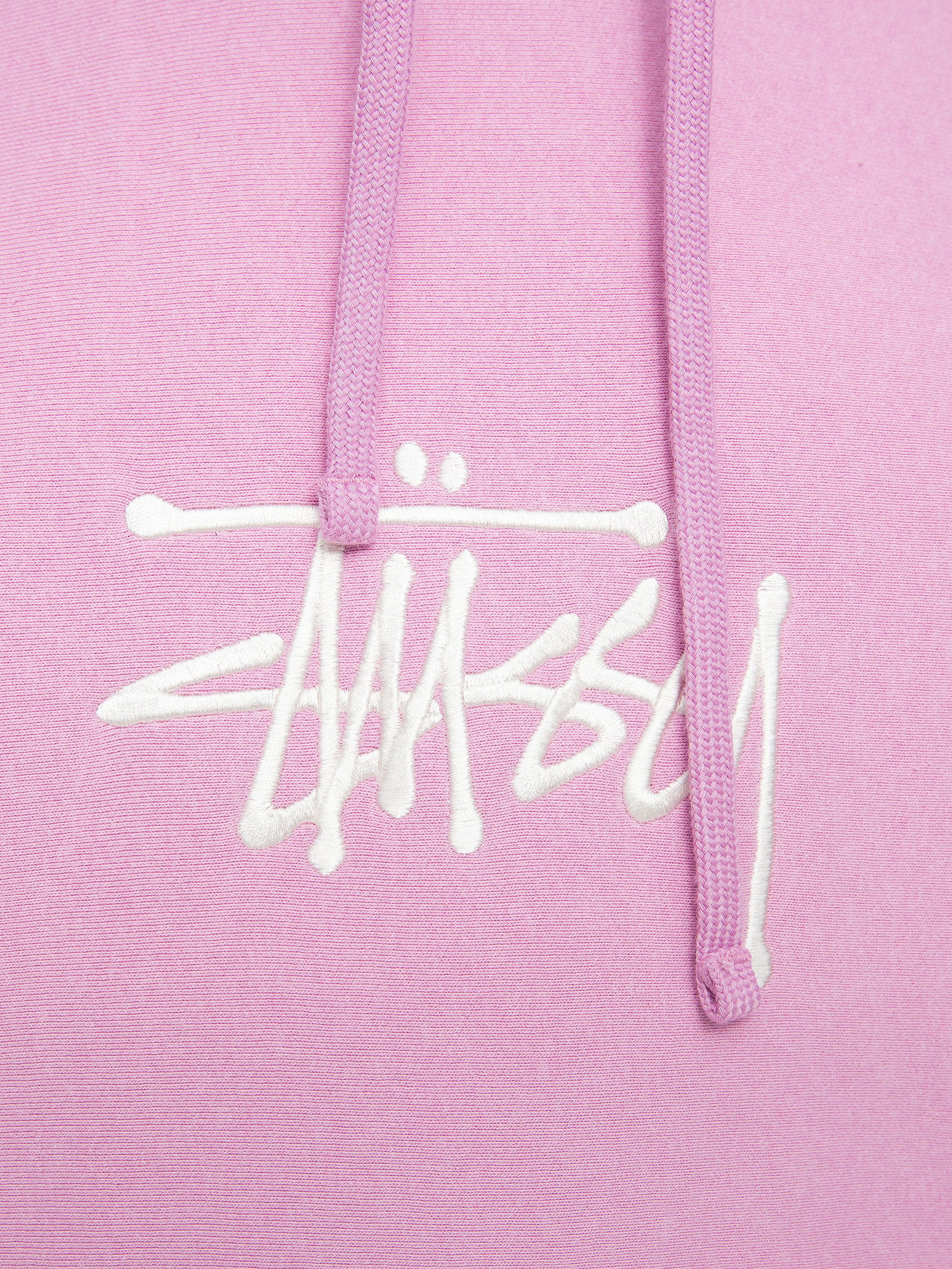 Hanorac cu glugă Stussy Basic App. HD (pink)