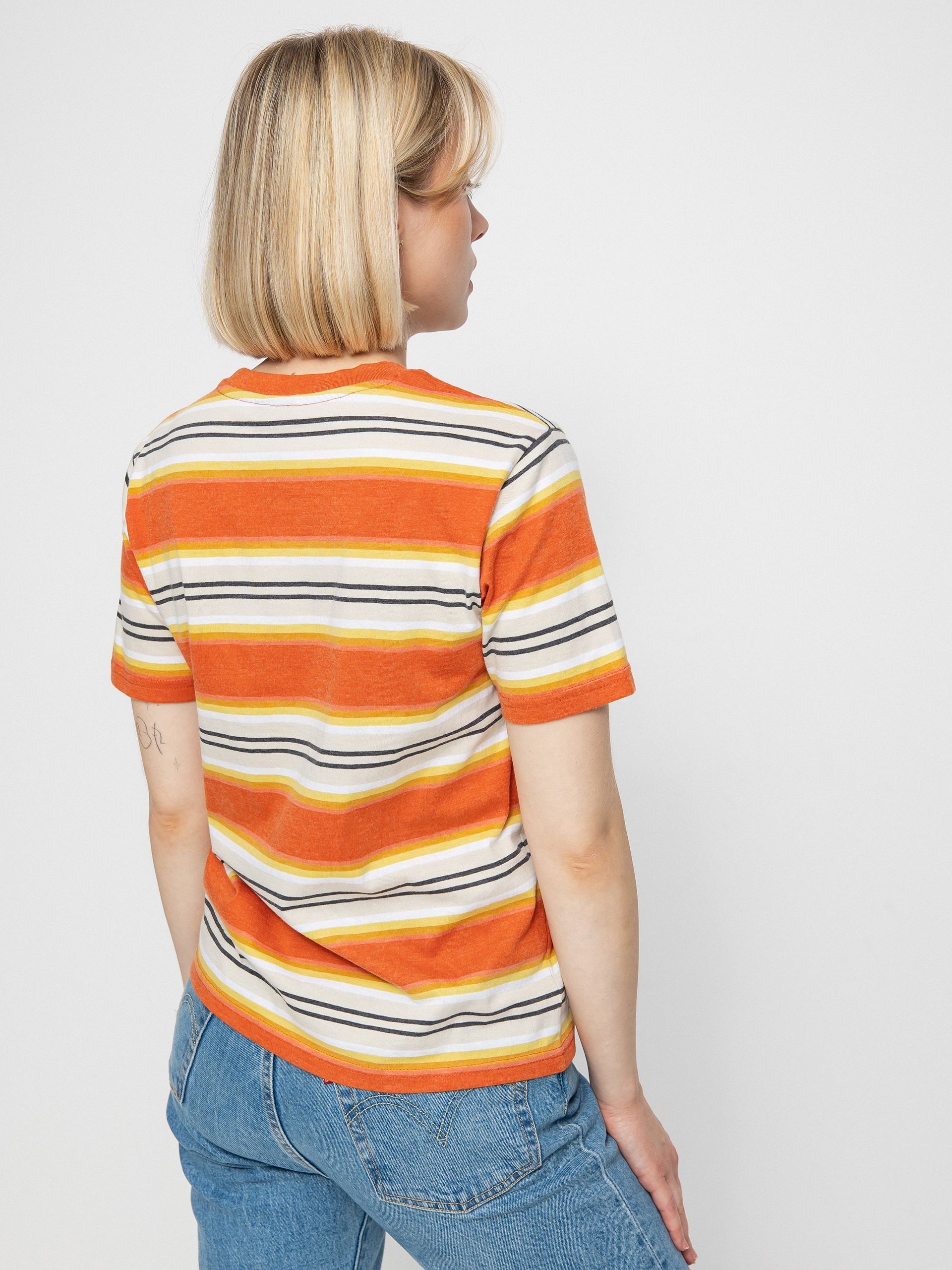 Tricou Volcom Site Linez Wmn (rust)