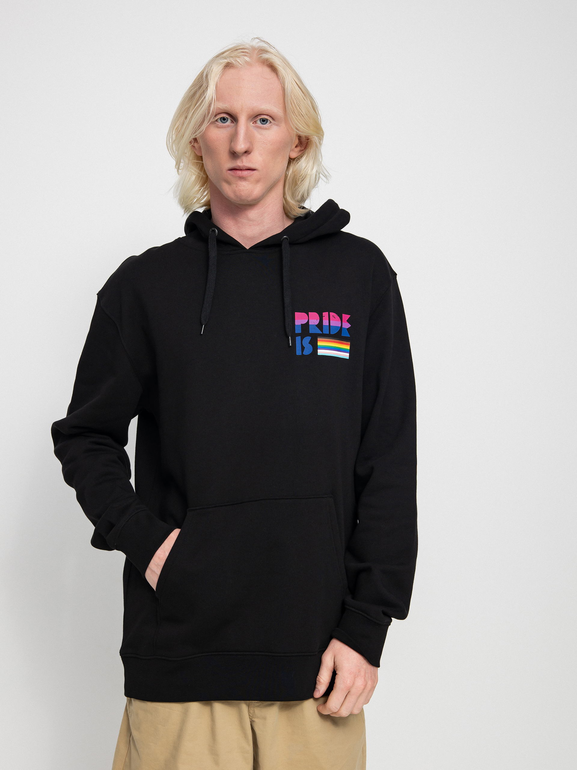 Hanorac cu glugă Vans Pride HD (black)