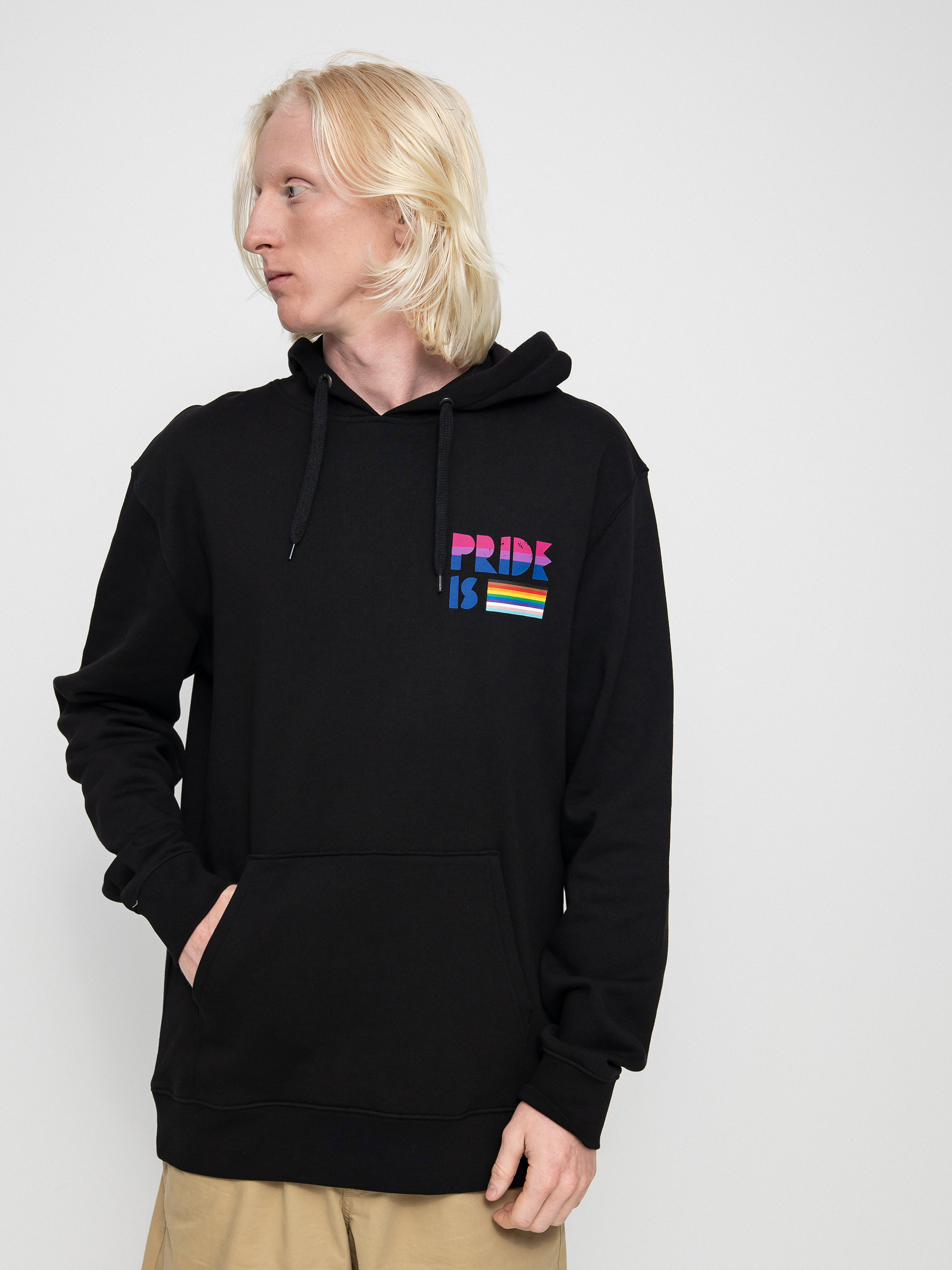 Hanorac cu glugă Vans Pride HD (black)