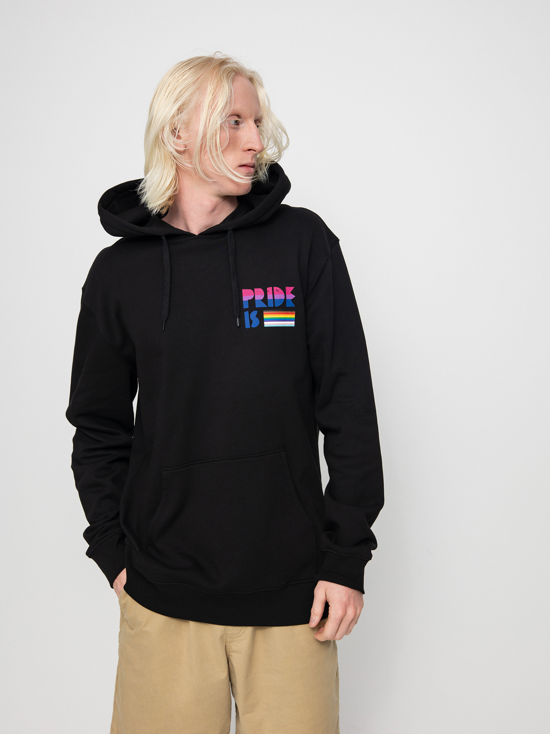 Hanorac cu glugă Vans Pride HD (black)