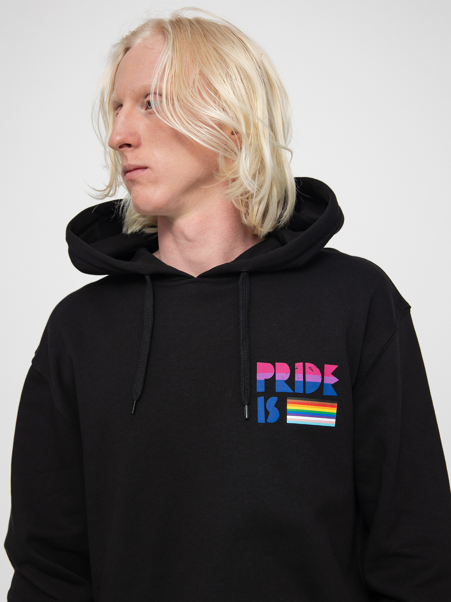 Hanorac cu glugă Vans Pride HD (black)