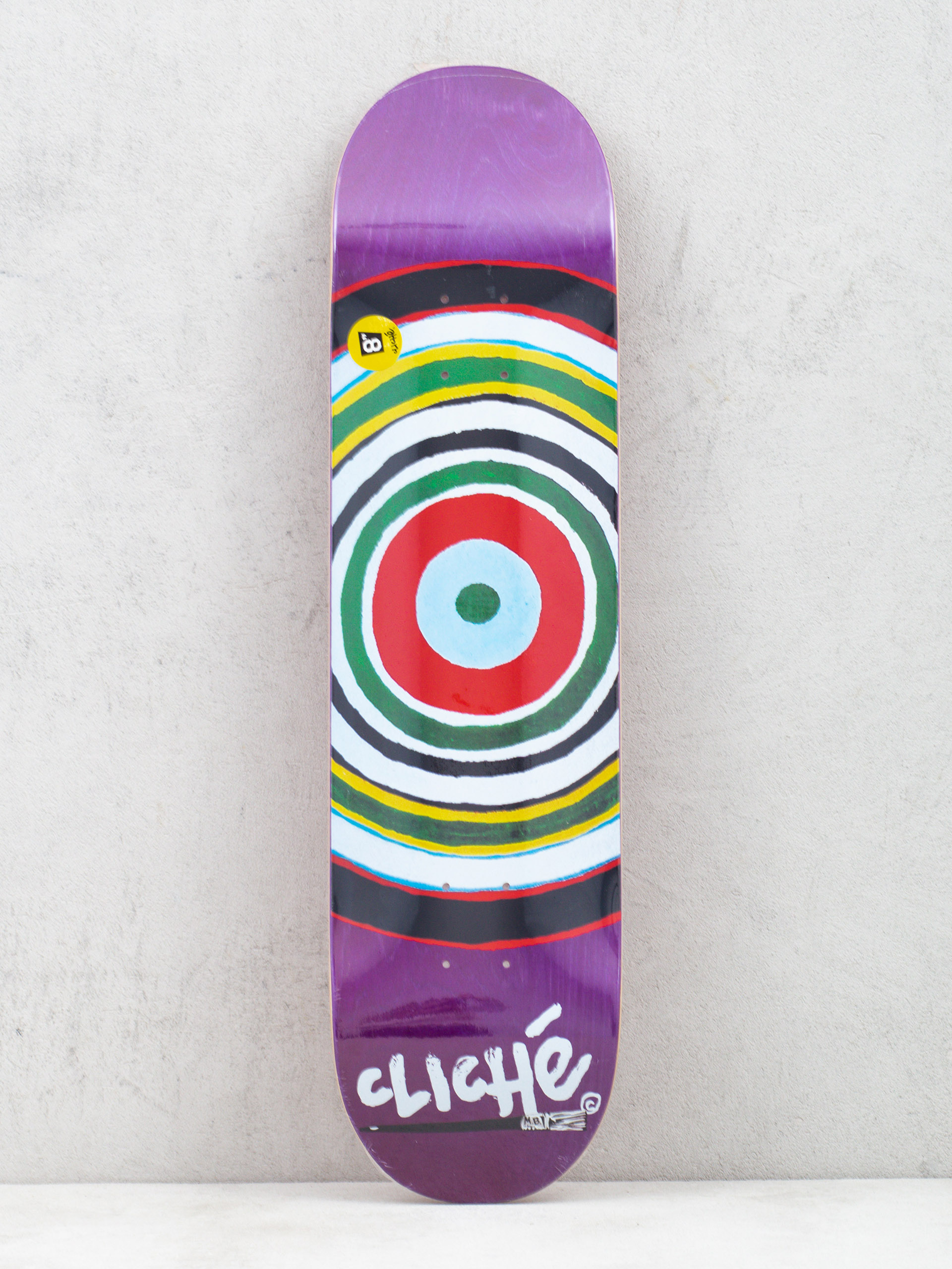 Placă Cliche Painted Circle Rhm (purple/multi)