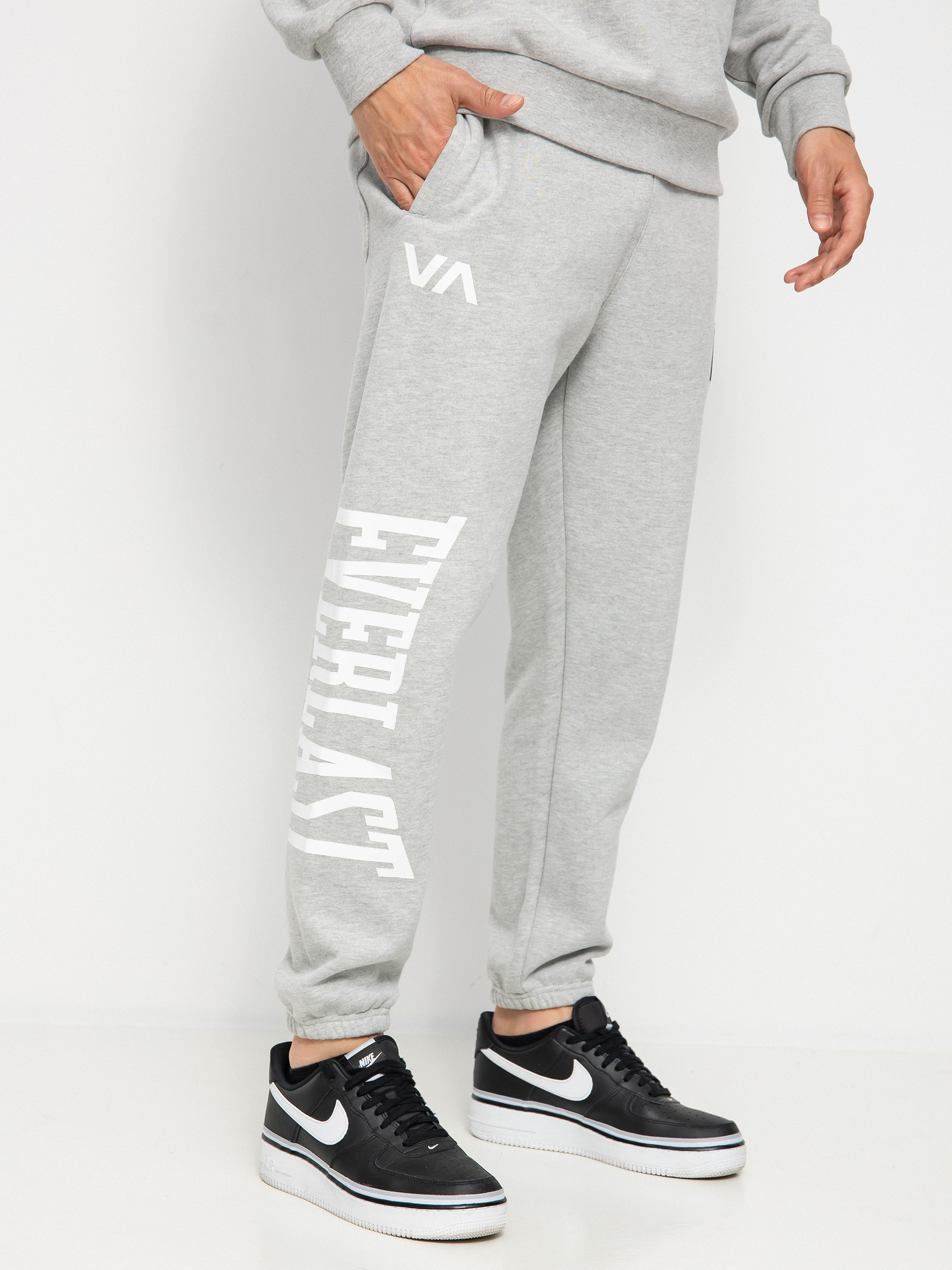 Pantaloni RVCA Everlast (heather grey)