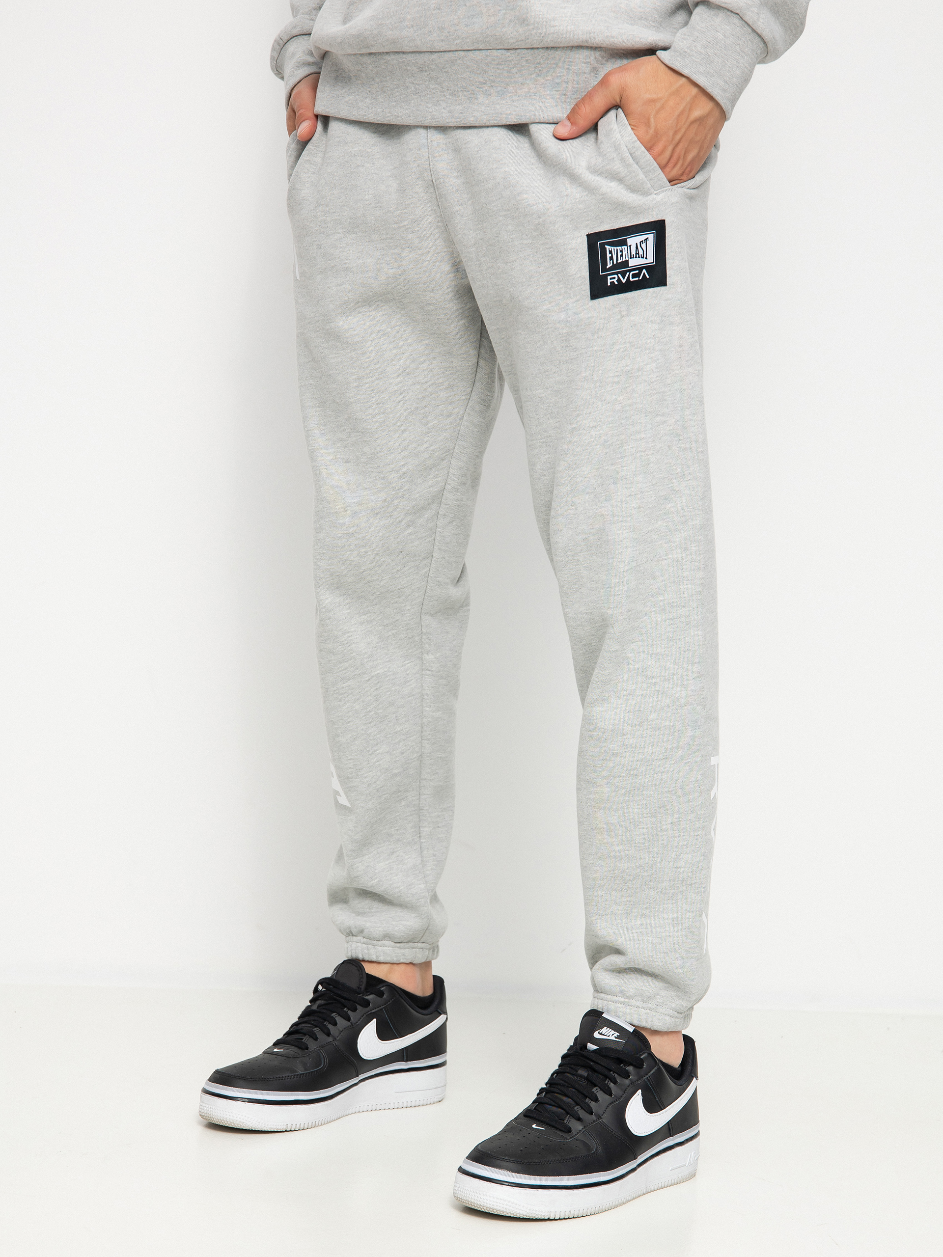 Pantaloni RVCA Everlast (heather grey)