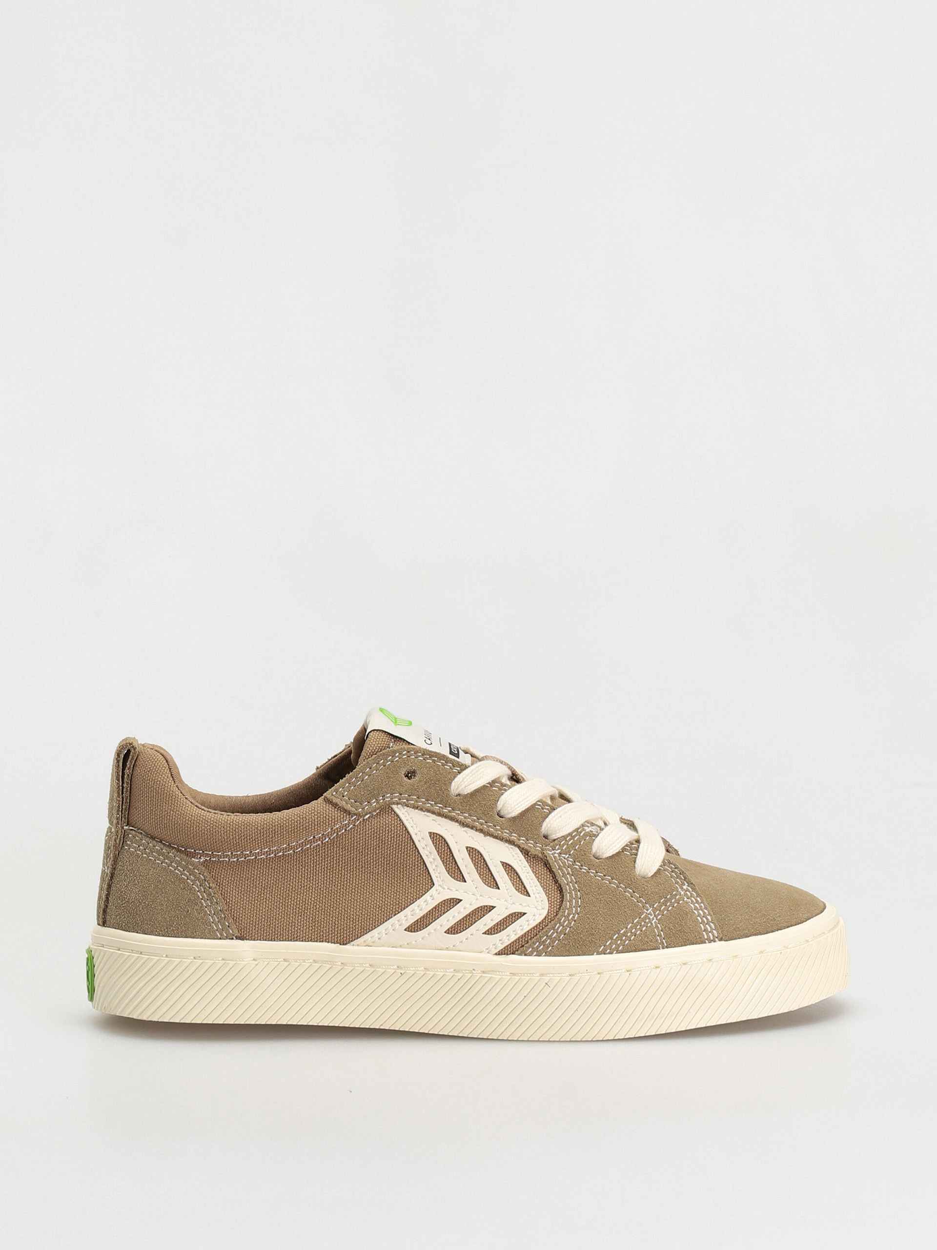 Pantofi Cariuma Catiba Pro (burnt sand suede and canvas contrast thread ivory logo)