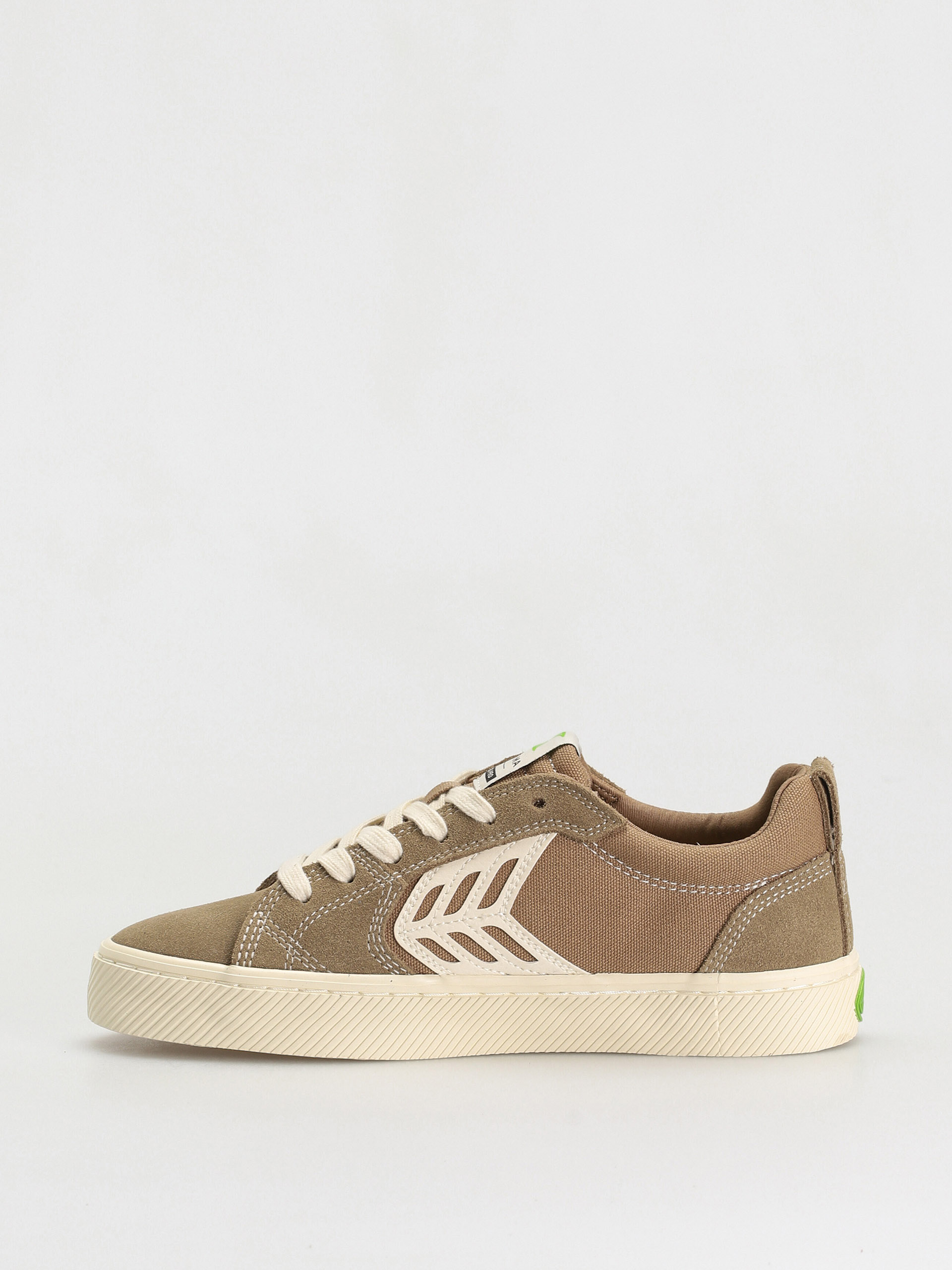 Pantofi Cariuma Catiba Pro (burnt sand suede and canvas contrast thread ivory logo)