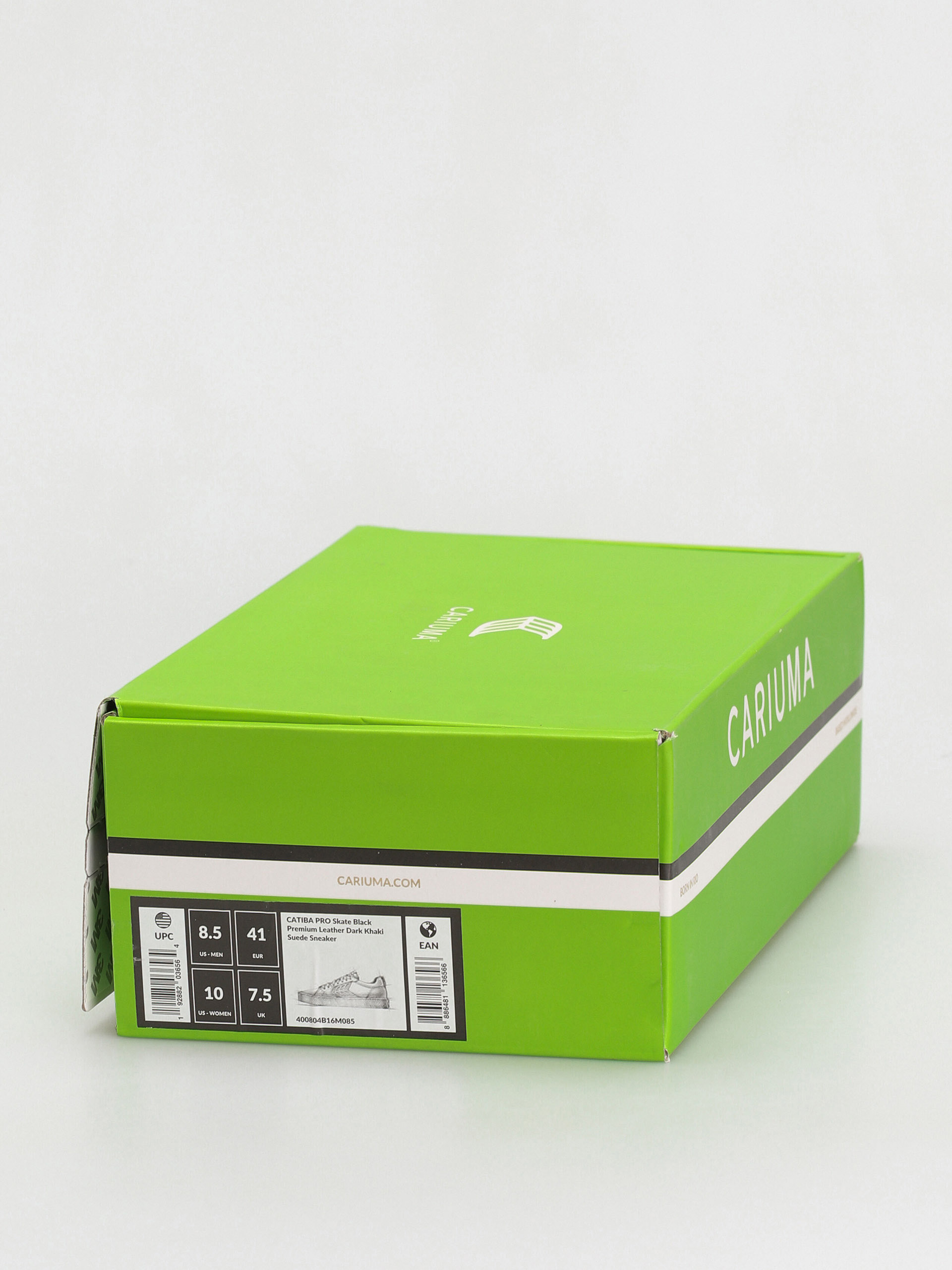 Pantofi Cariuma Catiba Pro (black premium leather dark khaki suede)