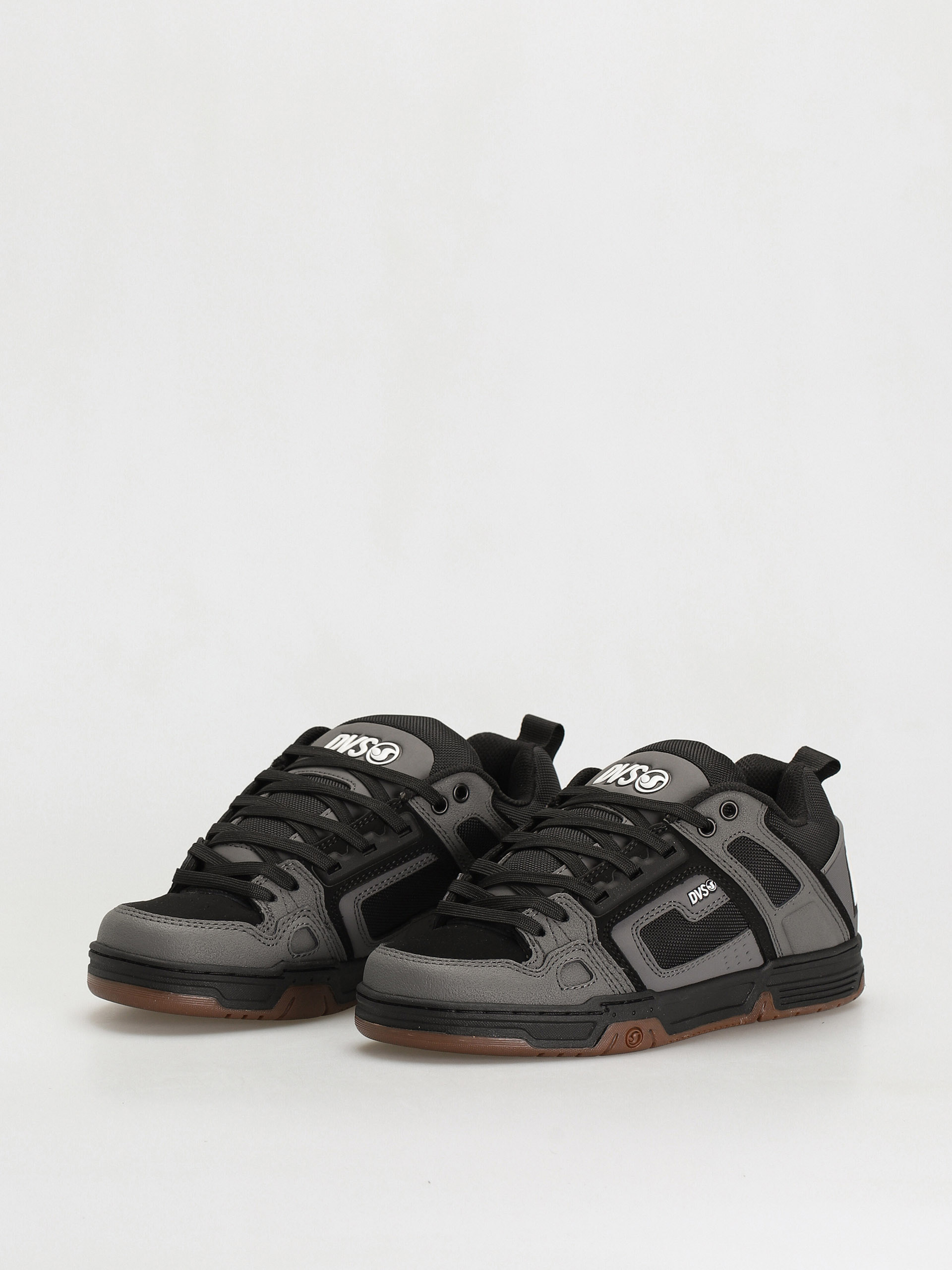 Pantofi DVS Comanche (charcoal black white nubuck)