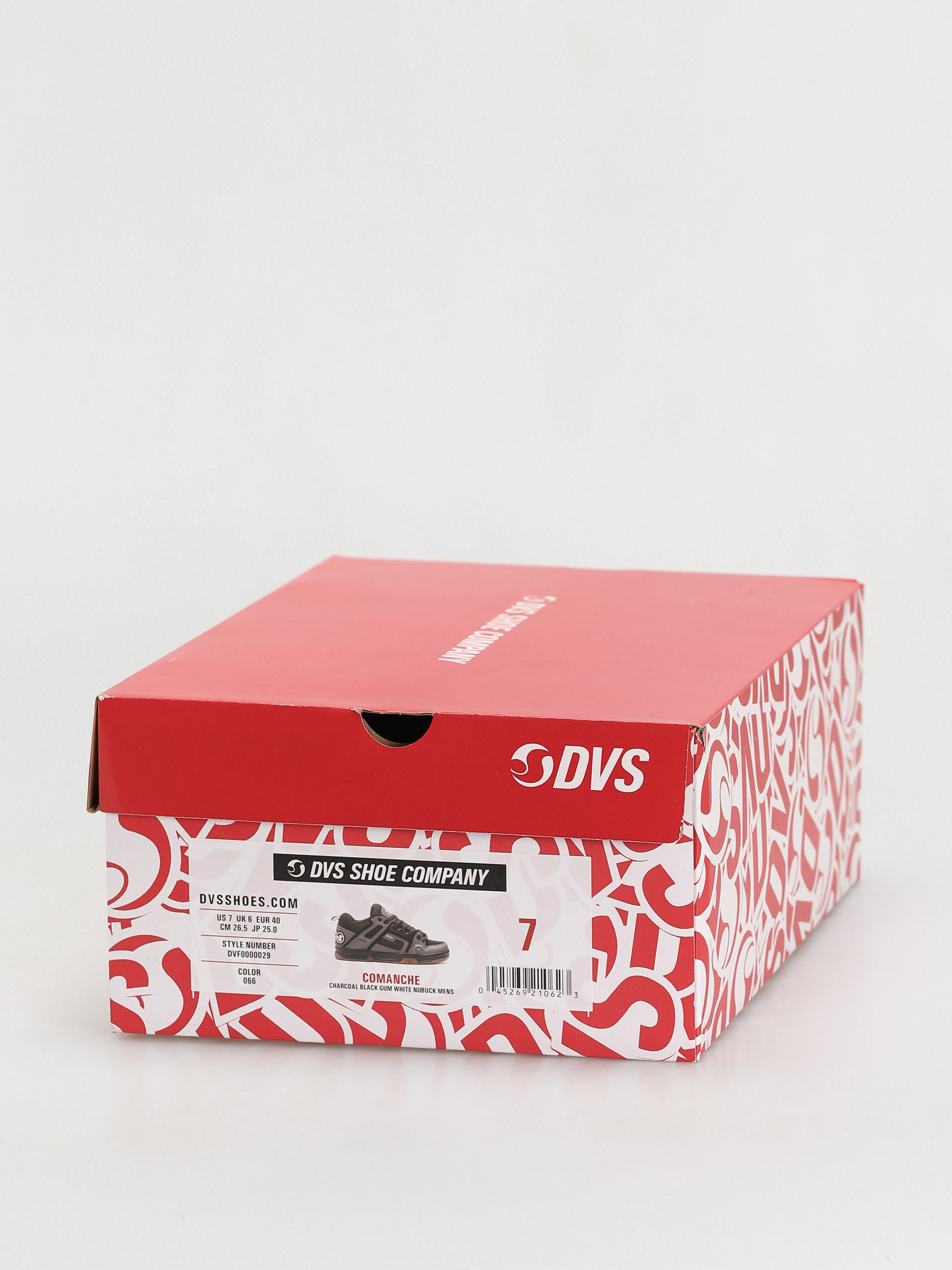 Pantofi DVS Comanche (charcoal black white nubuck)