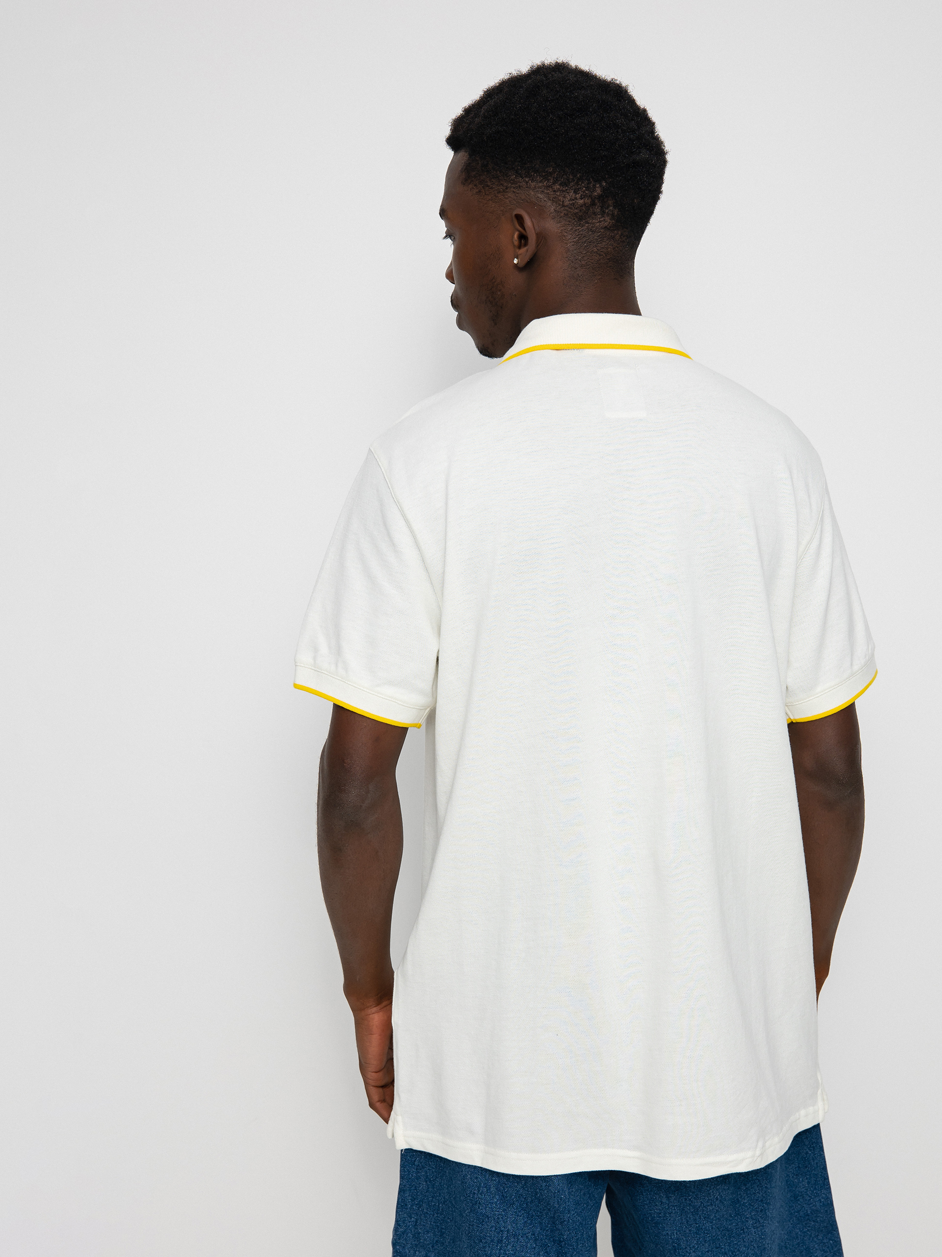 Tricou polo Element Freddie (off white)