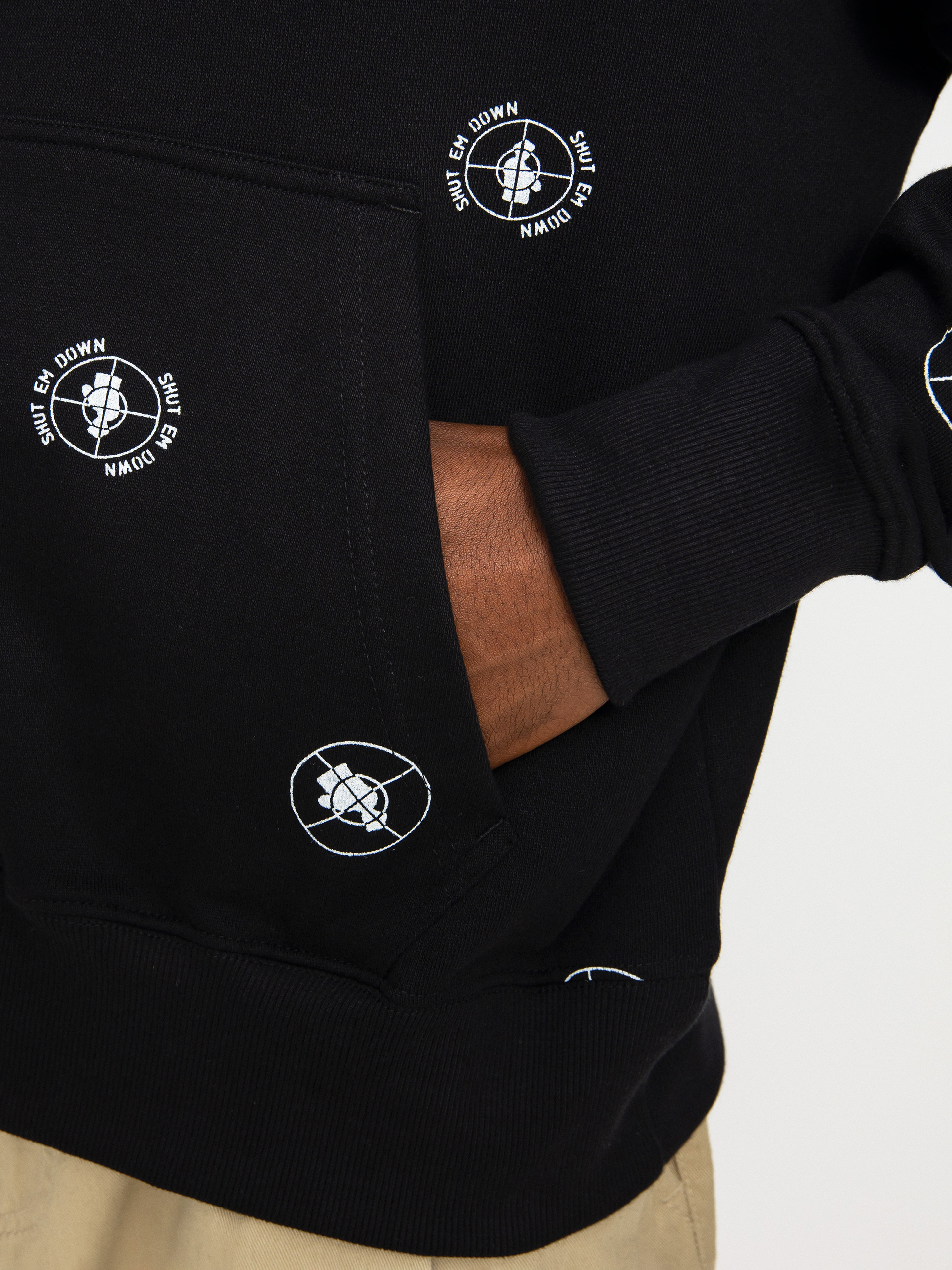 Hanorac cu glugă Element Pexe Polka HD (black)