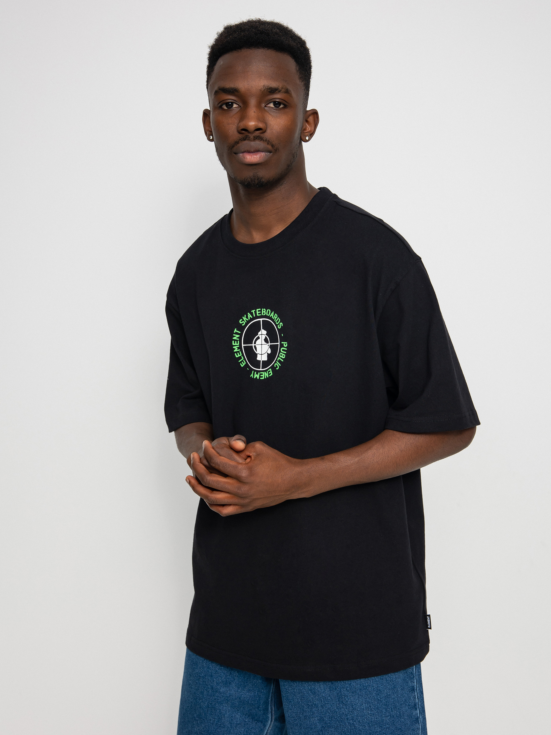 Tricou Element Pexe Target (flint black)